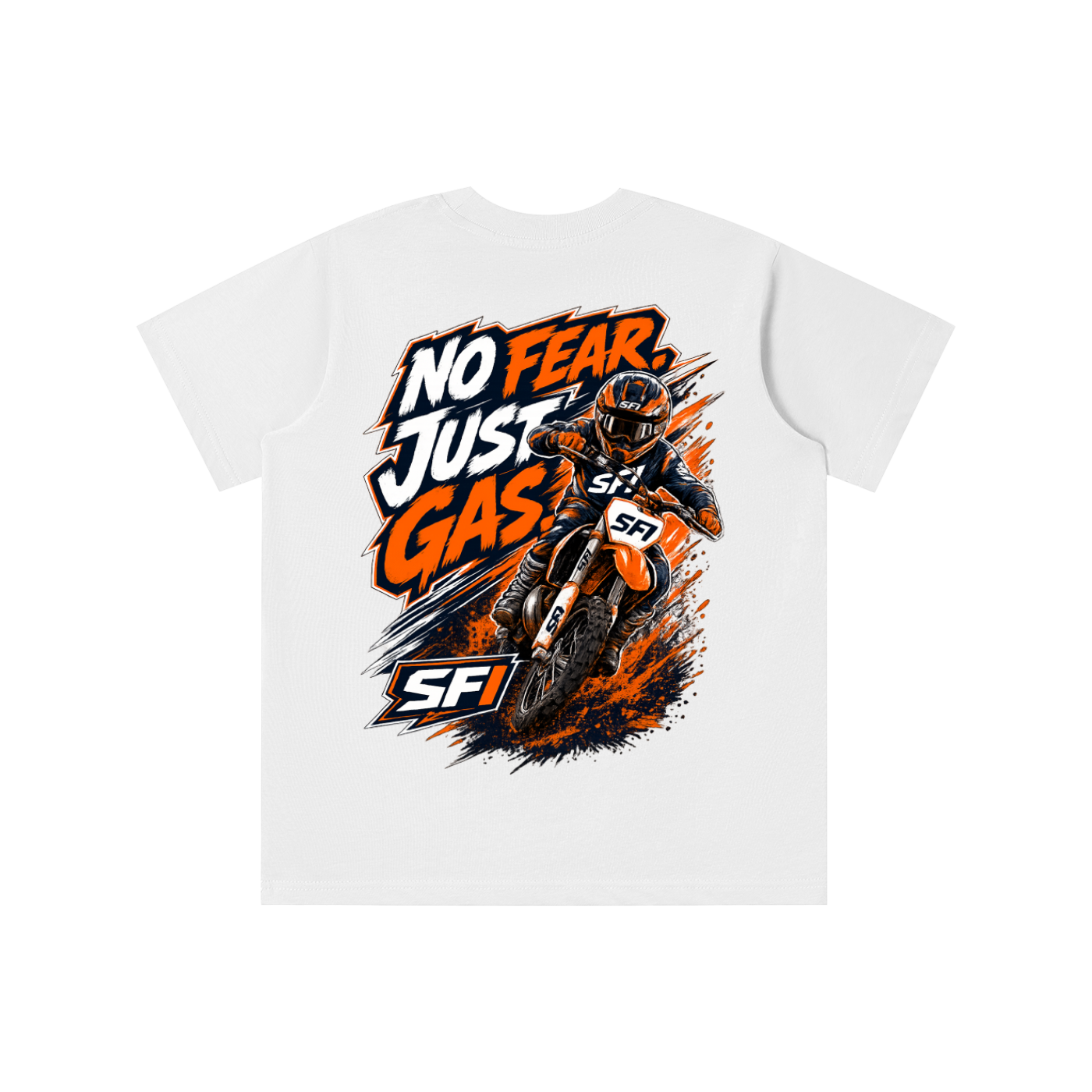 Boys No Fear Just Gas T-shirt