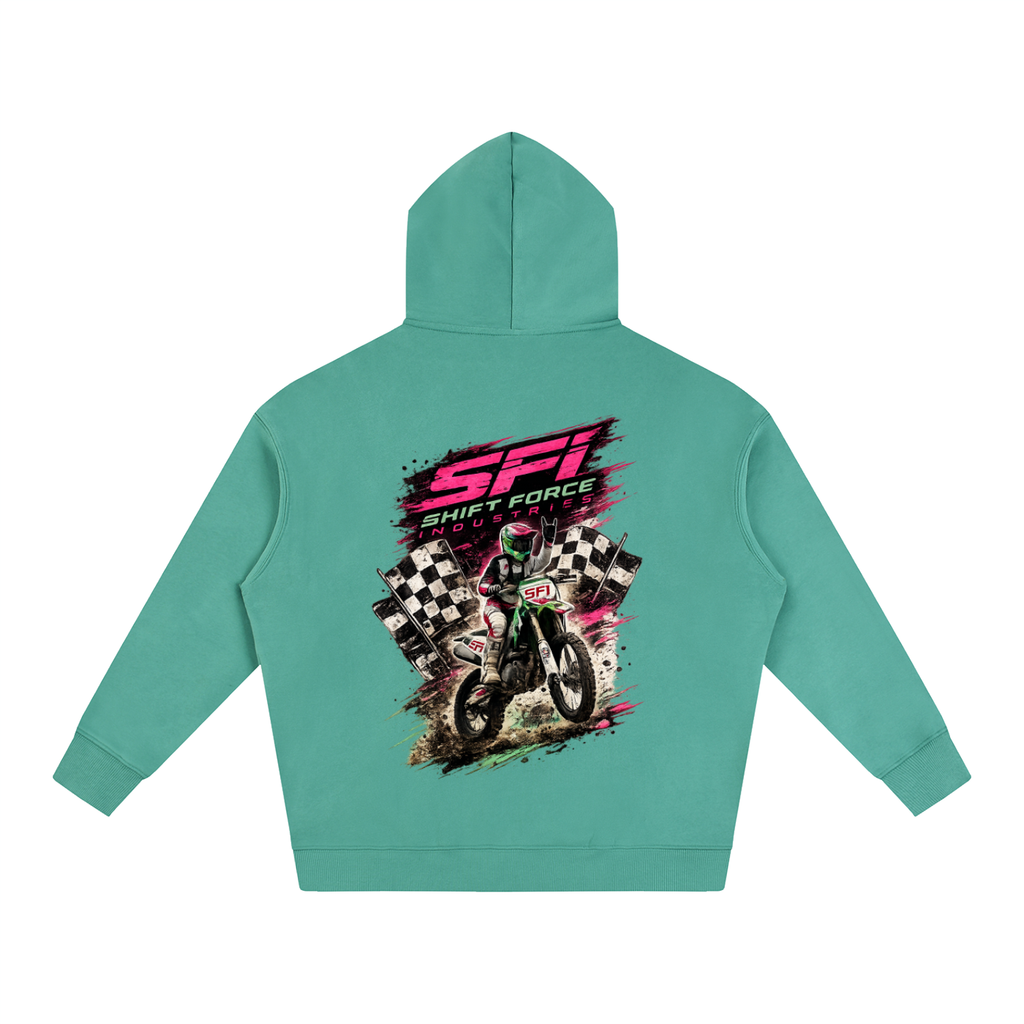 Women's Rock On Oversize Fleeced Hoodie