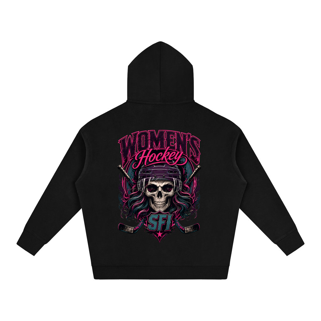 Women's Hockey Oversize Fleeced Hoodie