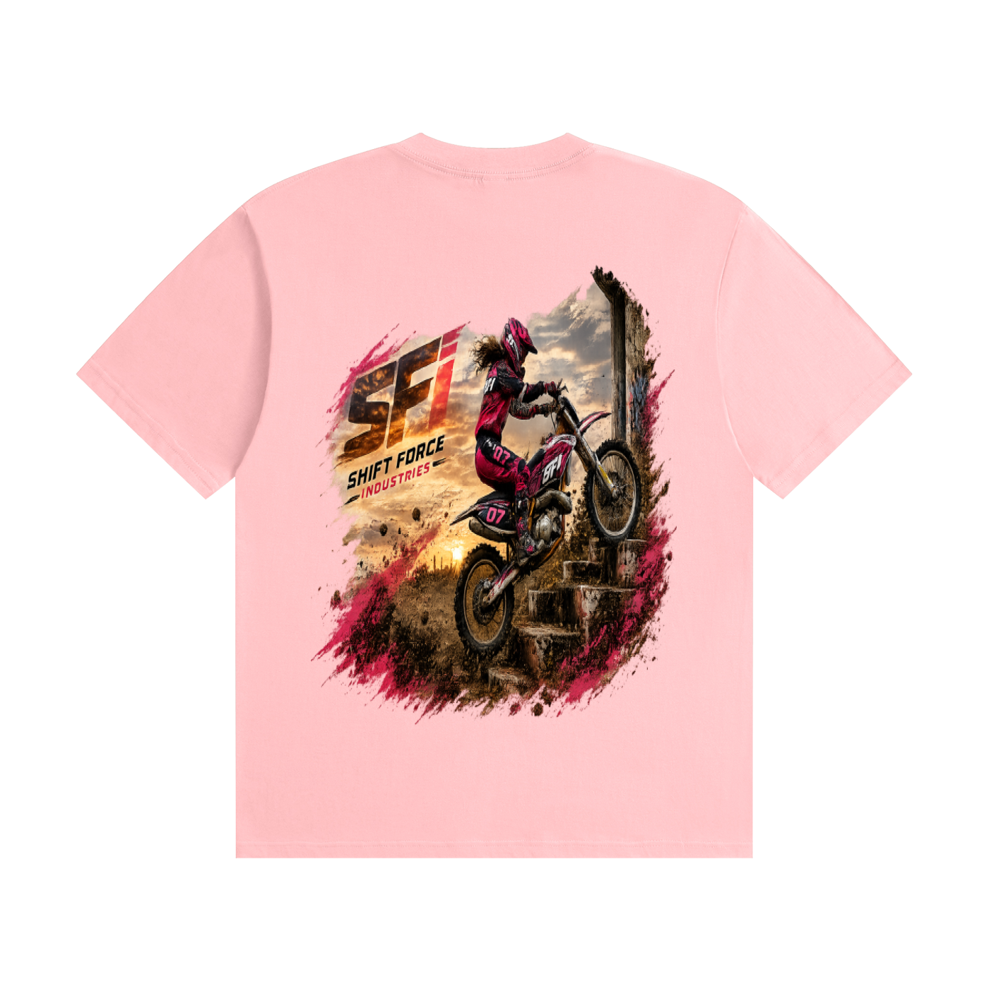 Women's Moto Stairs T-Shirt