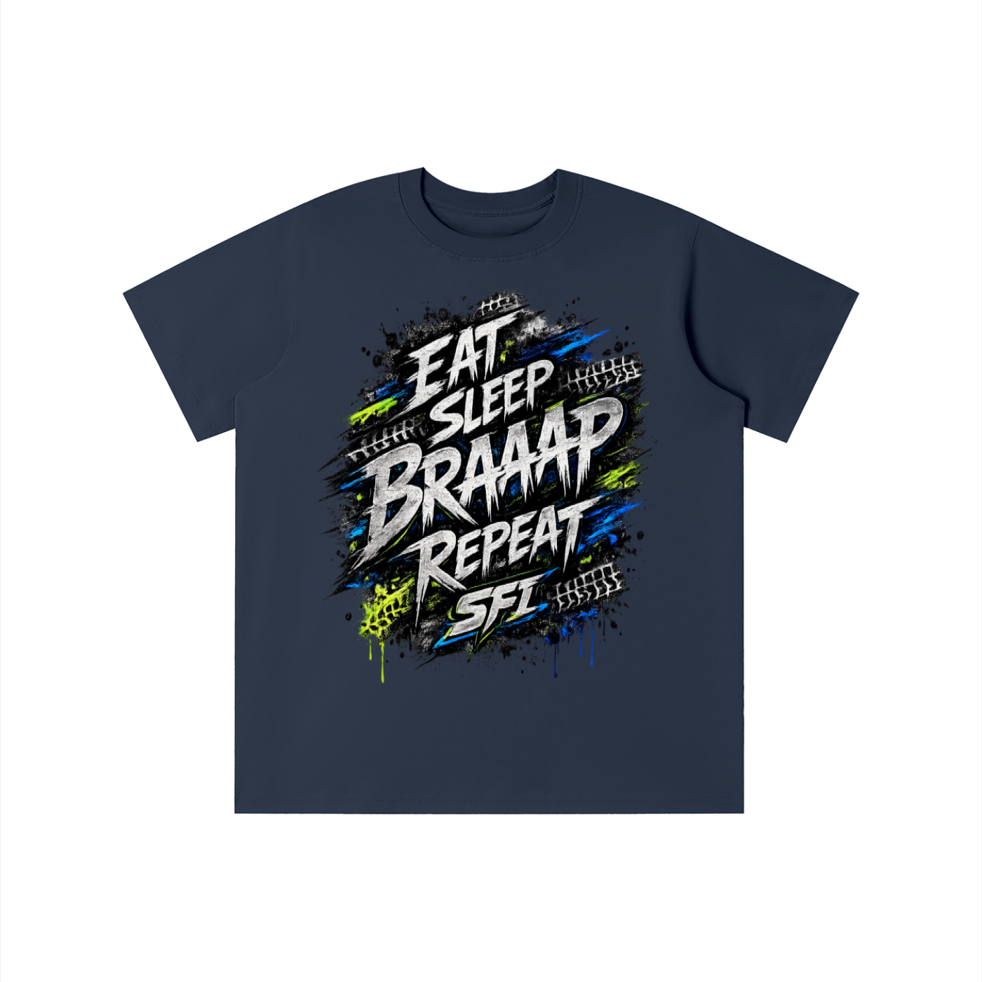 Boys Eat Sleep Braaap Repeat T-shirt