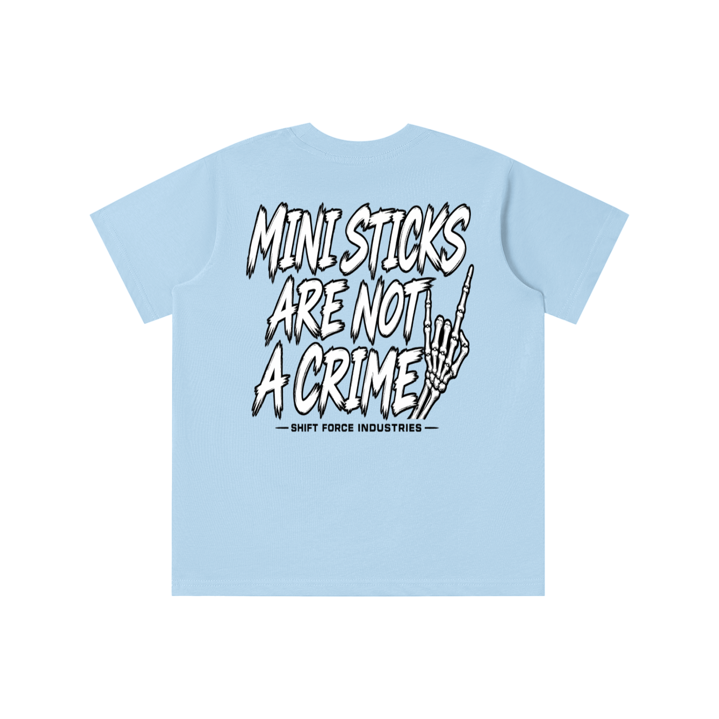 Boys Mini Sticks Are Not a Crime T-shirt