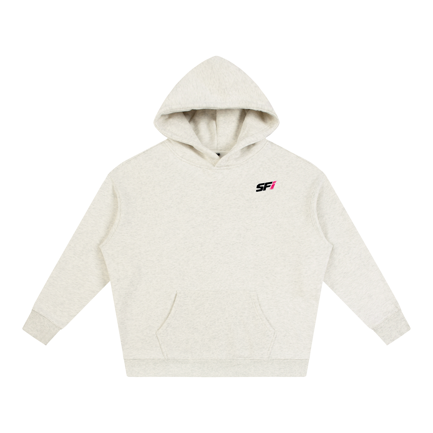 Women's Moto Stairs Oversize Fleeced Hoodie