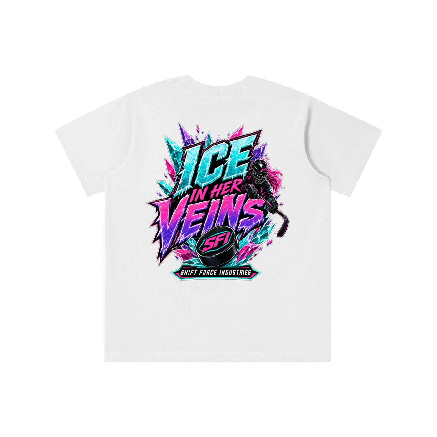 Girls Ice in Her Veins T-shirt