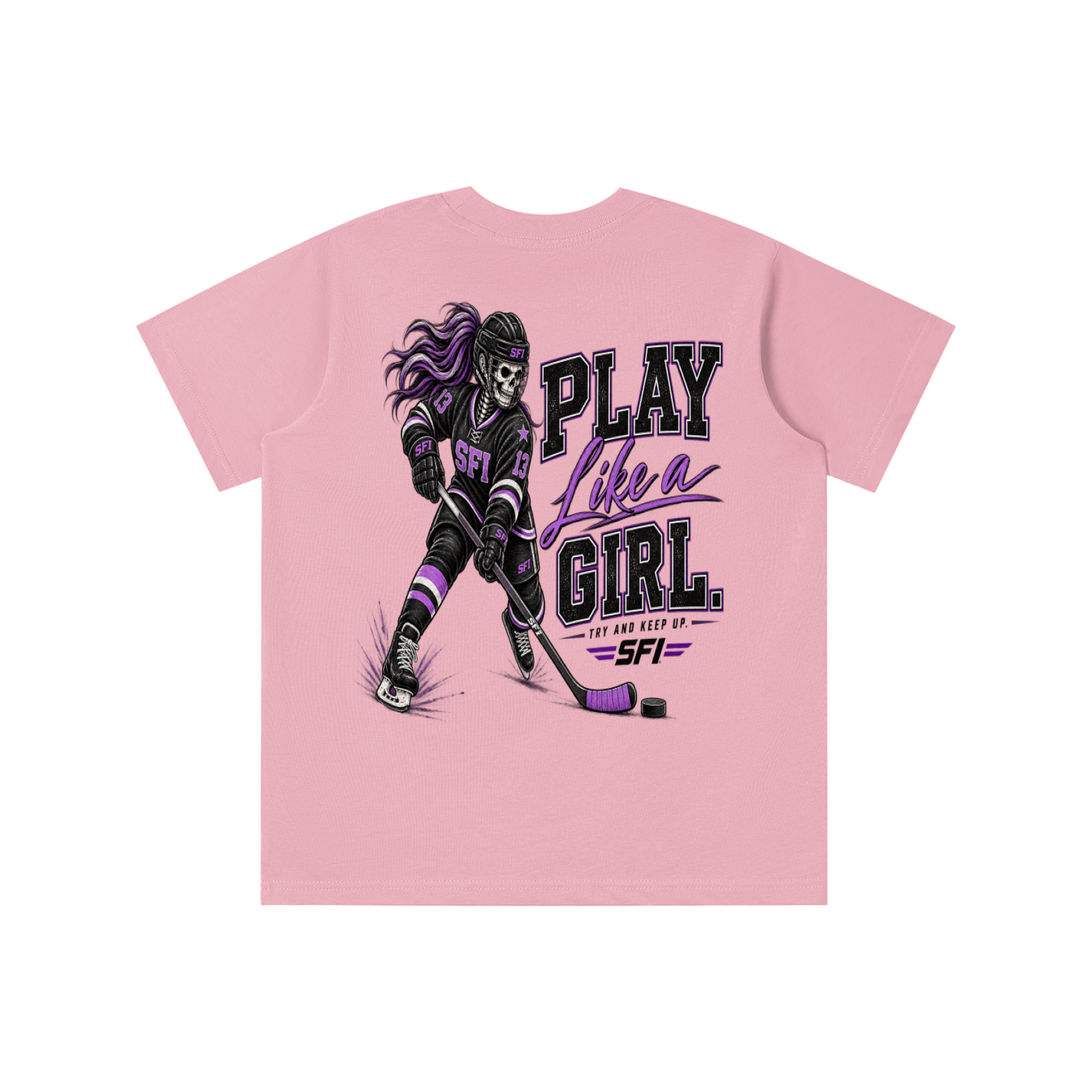 Girls Play Like a Girl T-shirt
