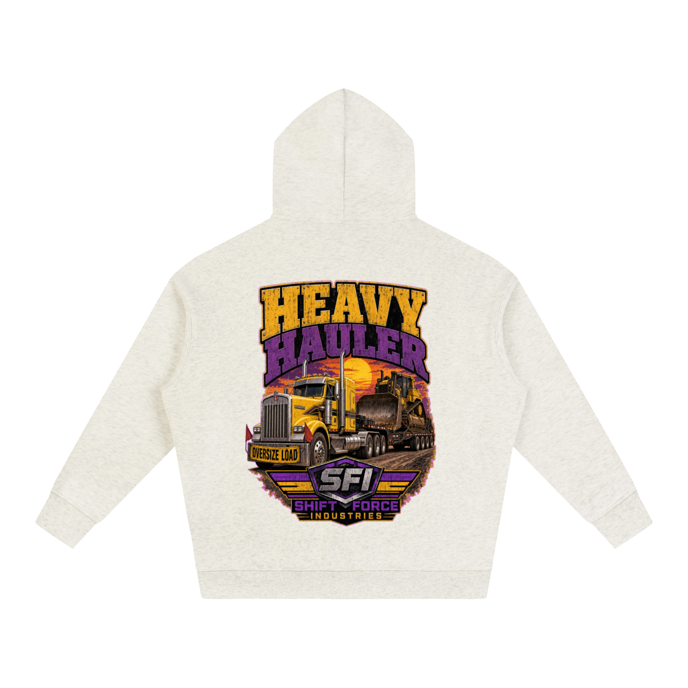 Women's Heavy Hauler Fleeced Hoodie