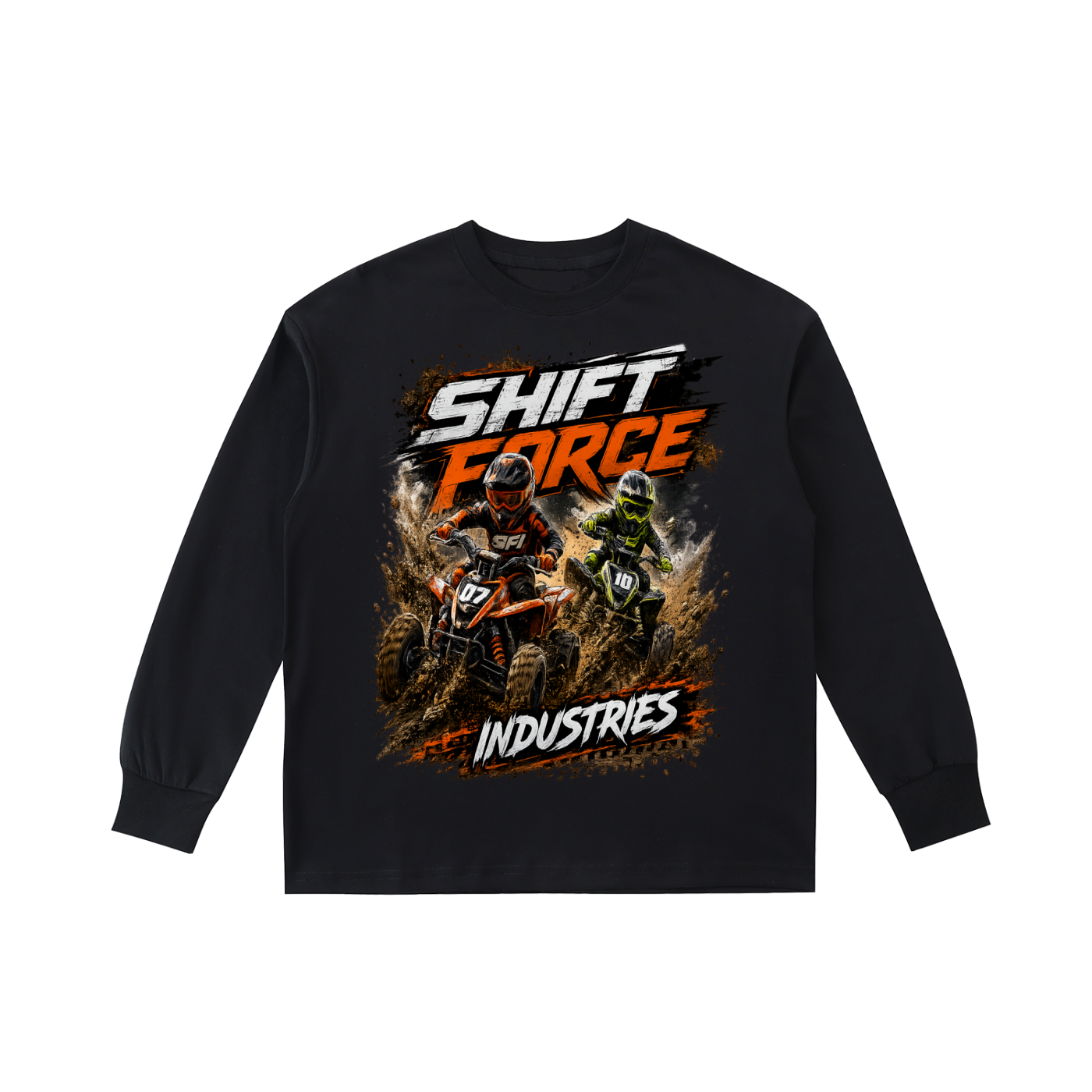 Boys ATV Race Long-Sleeve Tee