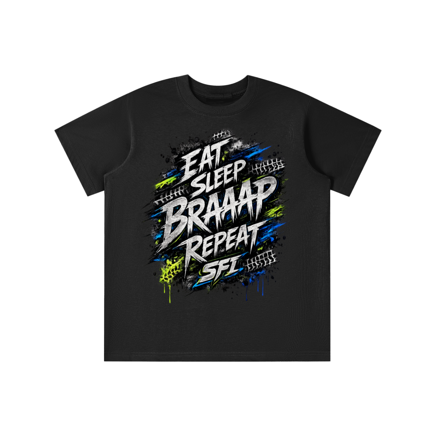 Boys Eat Sleep Braaap Repeat T-shirt