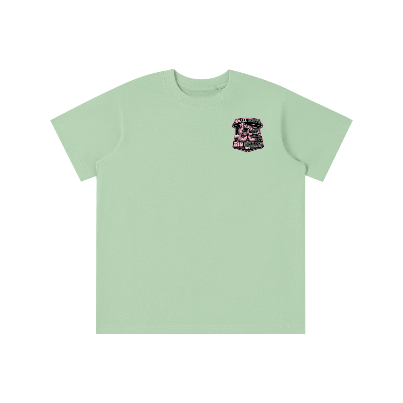 Girls Small Boots Big Goals T-shirt