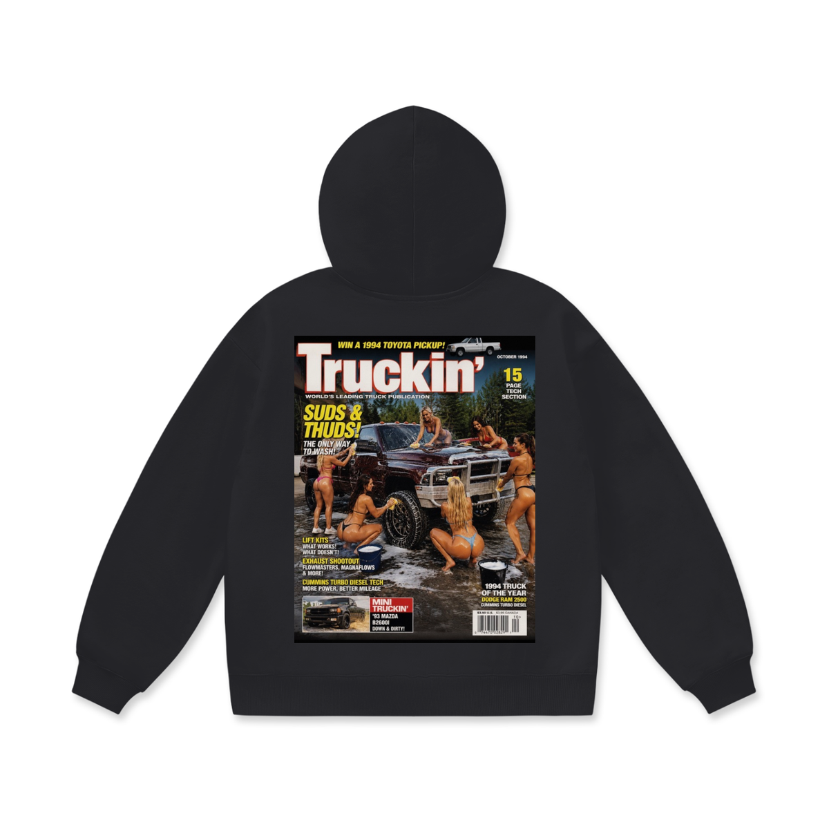 Darren Rose Contracting Oversize Fleece Hoodie