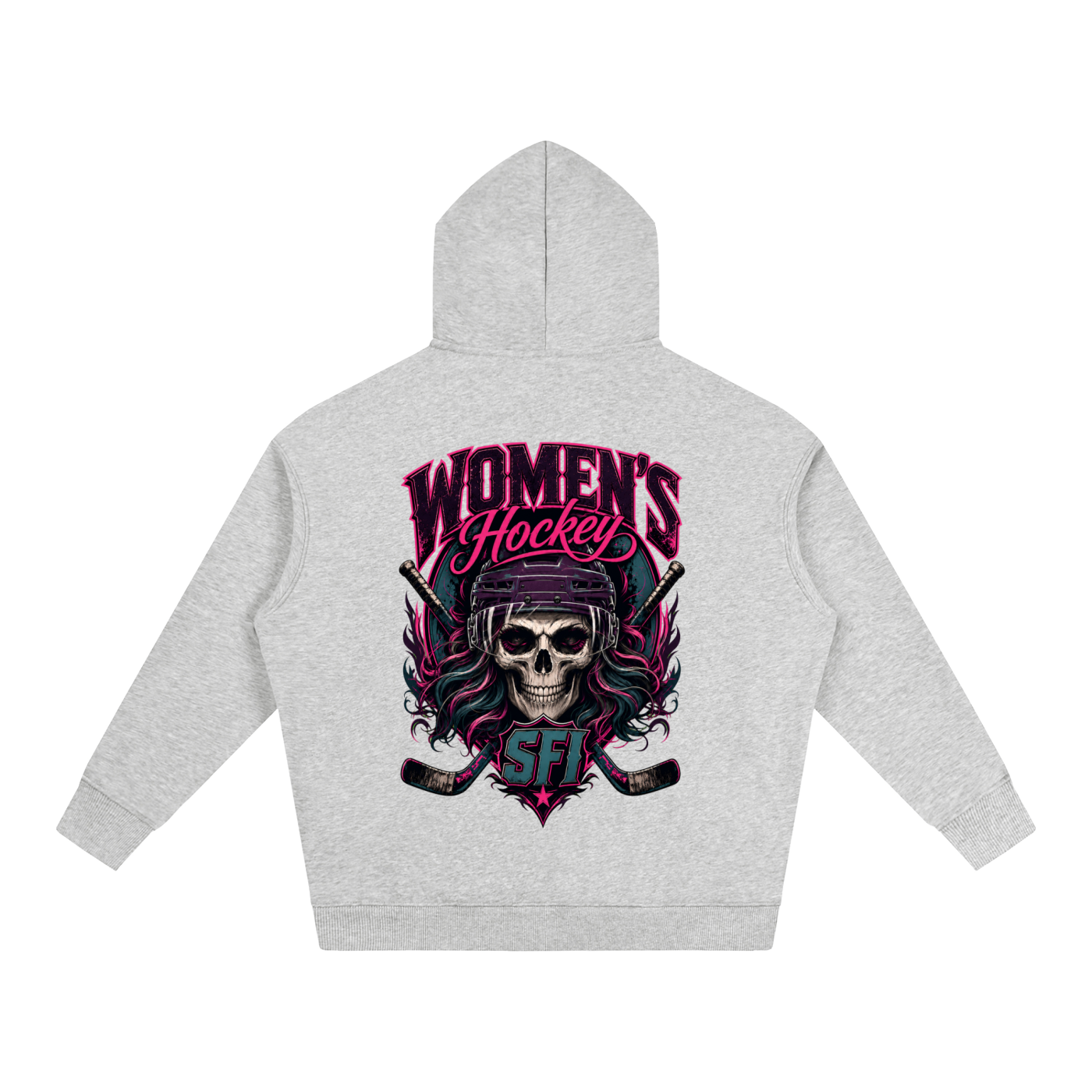 Women's Hockey Oversize Fleeced Hoodie