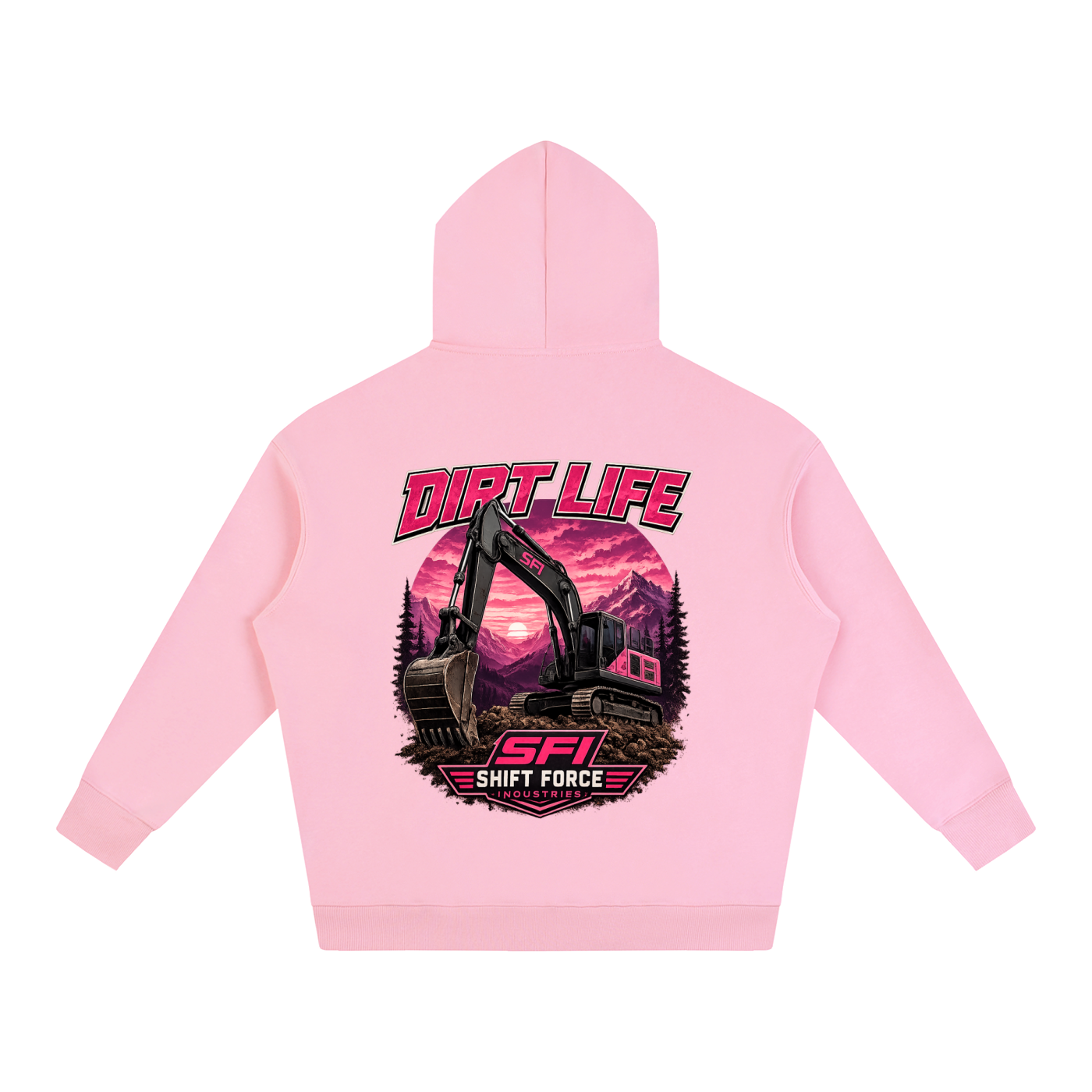 Women's Dirt Life Fleeced Hoodie