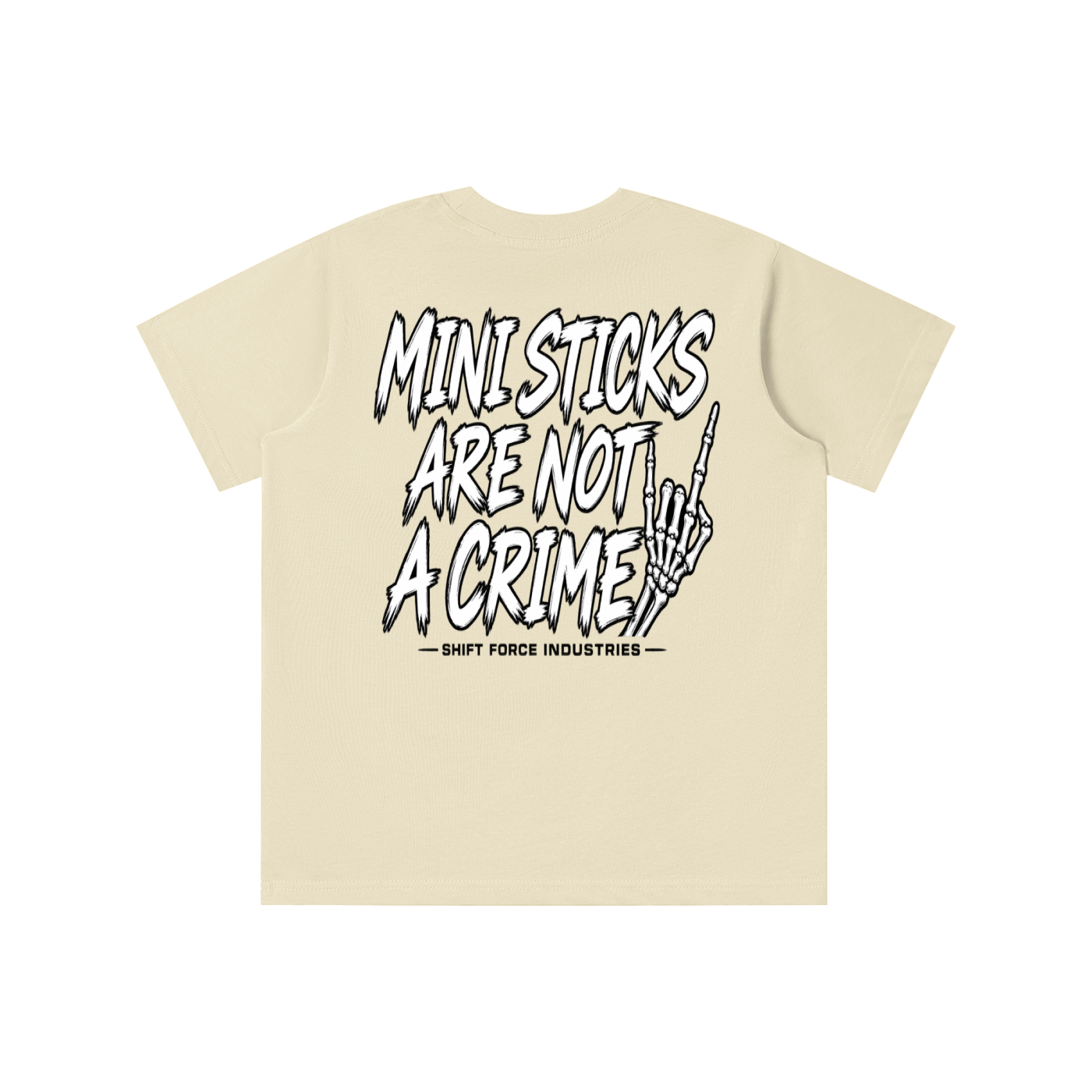 Boys Mini Sticks Are Not a Crime T-shirt