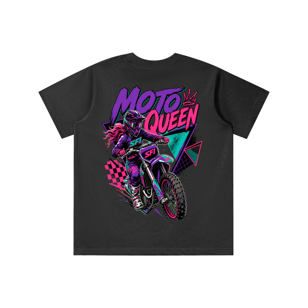 Girls Moto Queen T-shirt