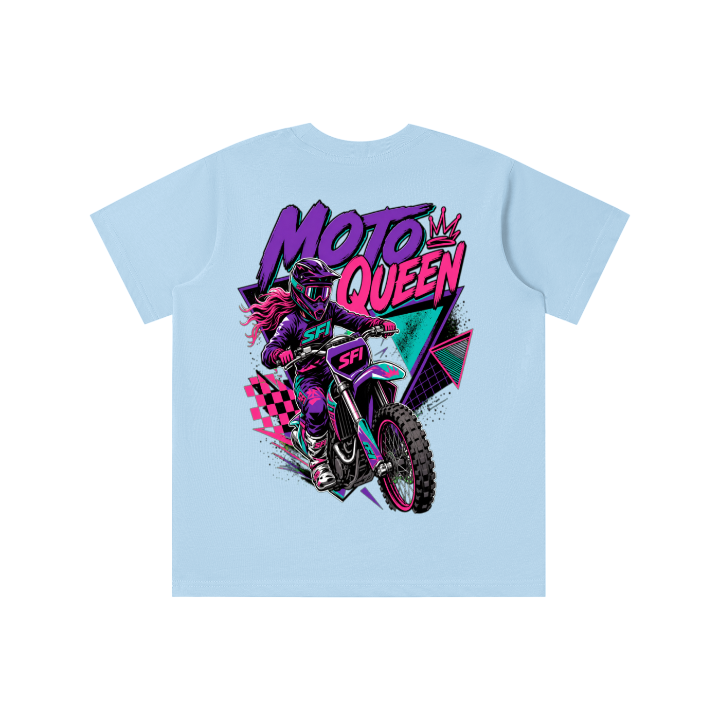 Girls Moto Queen T-shirt