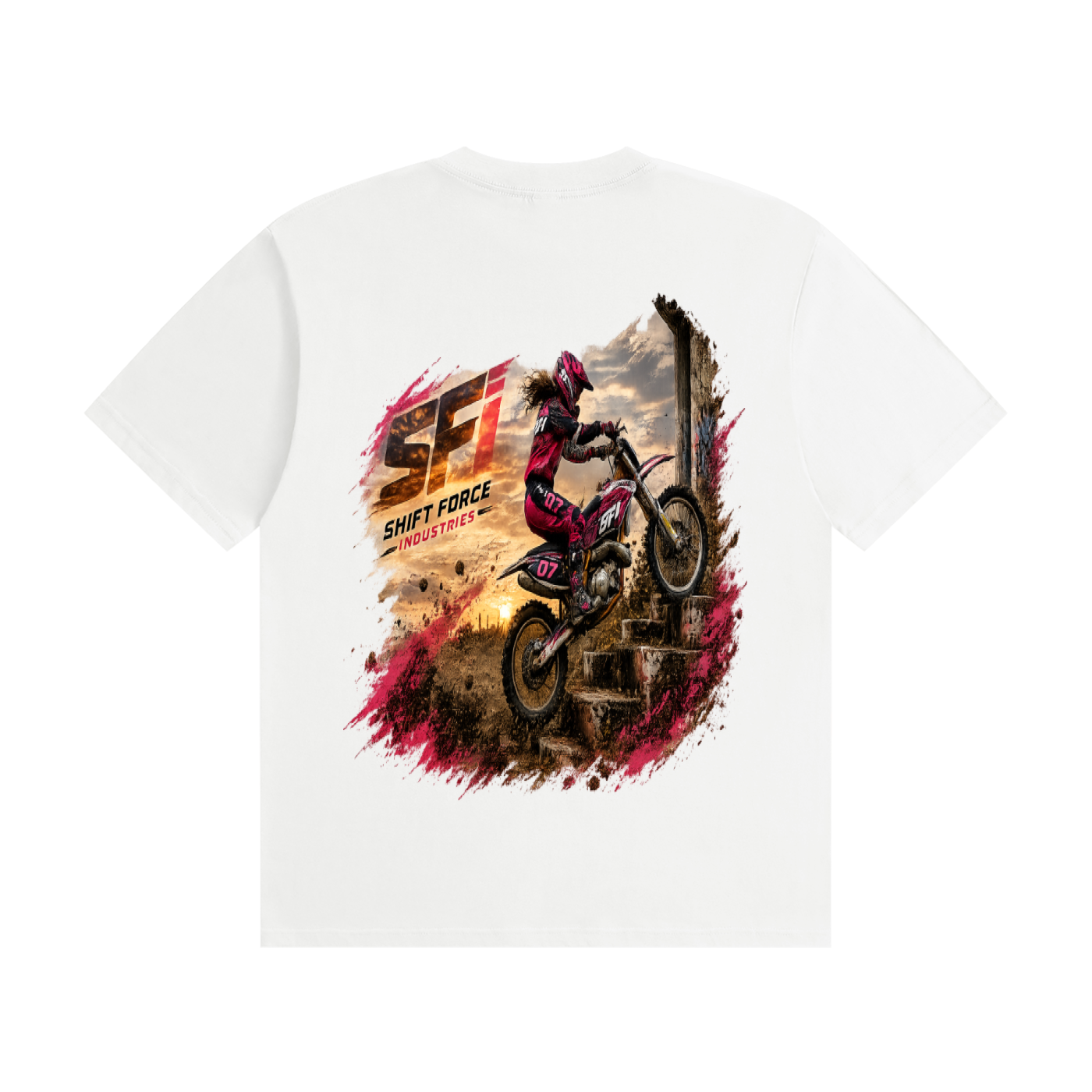 Women's Moto Stairs T-Shirt