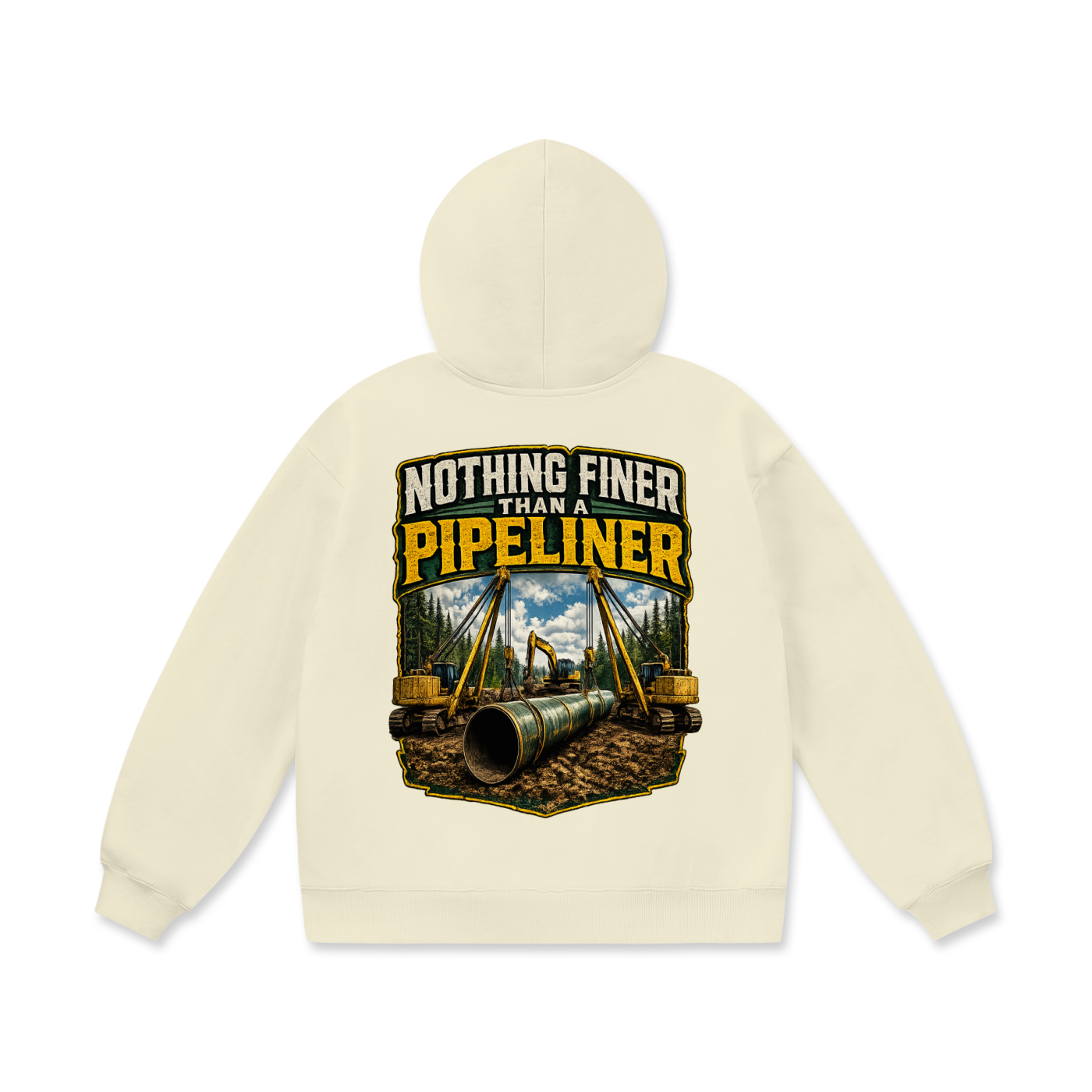 Men's Nothing Finer Than a Pipeliner Fleece Hoodie
