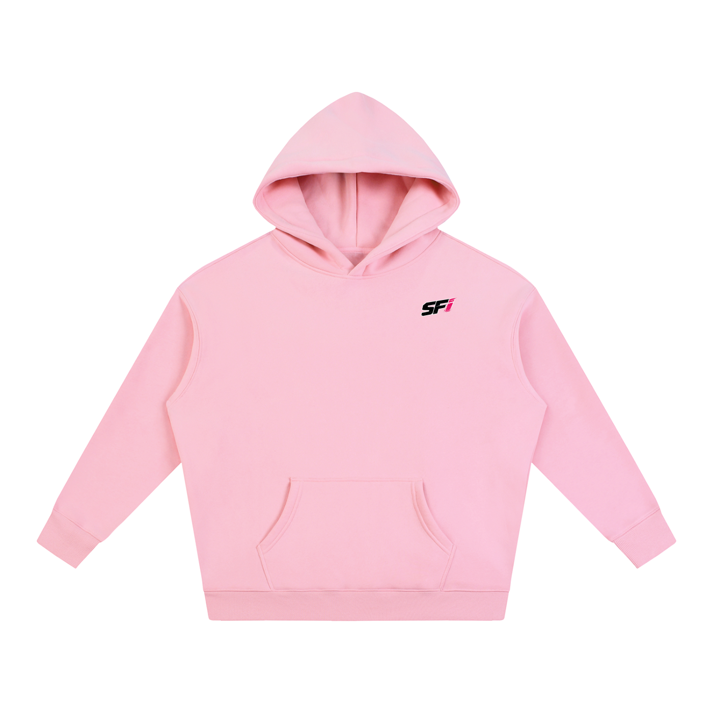 Women's Moto Stairs Oversize Fleeced Hoodie