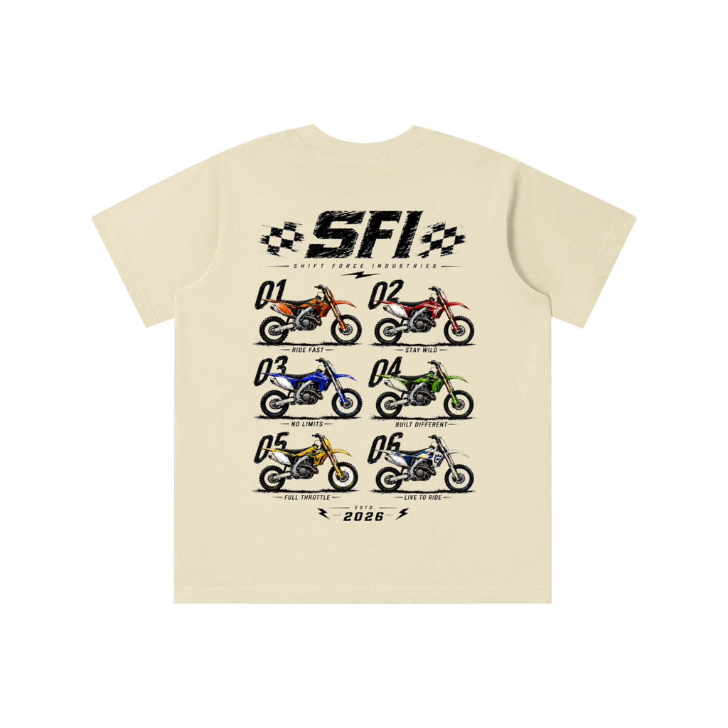 Boys Dirtbike Row T-shirt