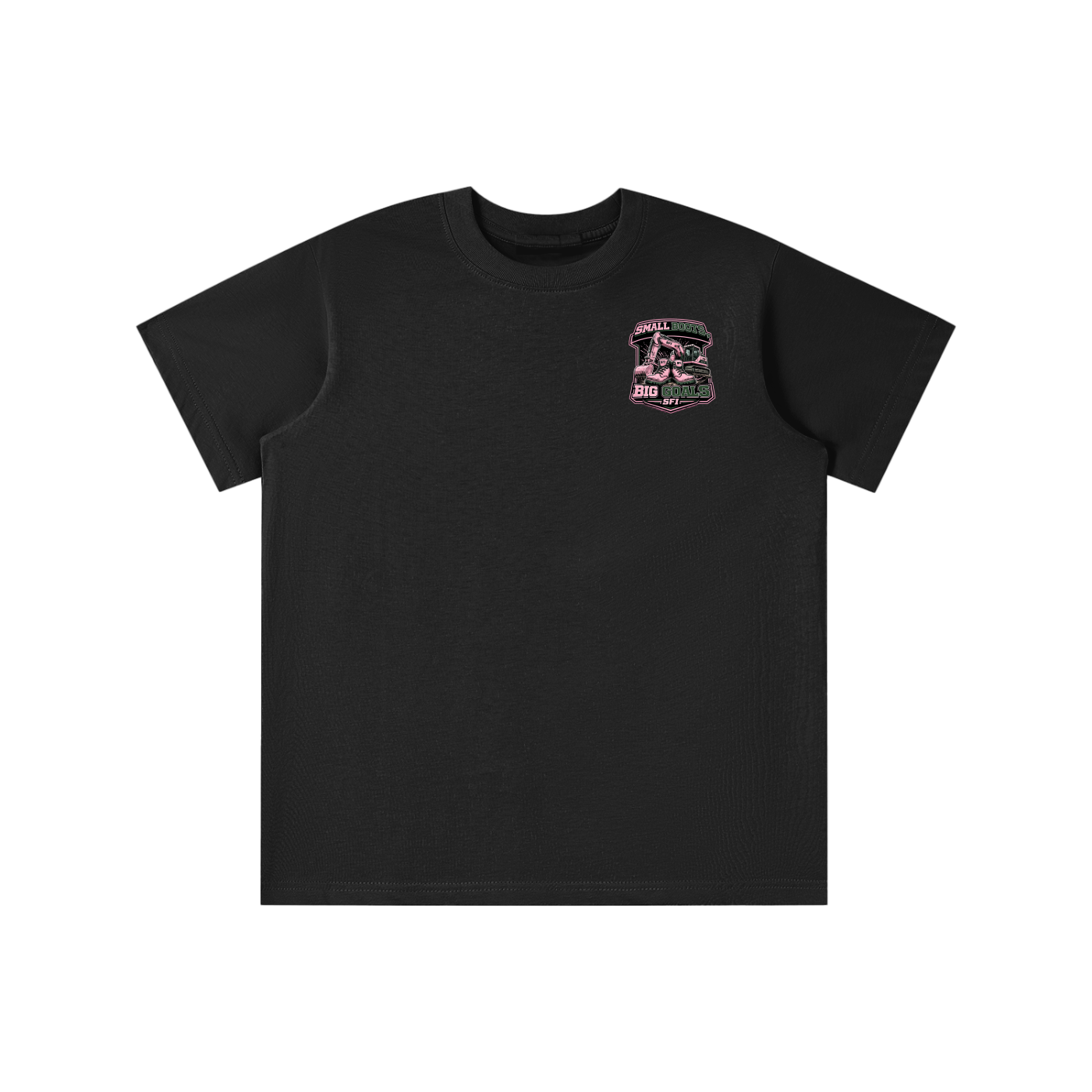 Girls Small Boots Big Goals T-shirt