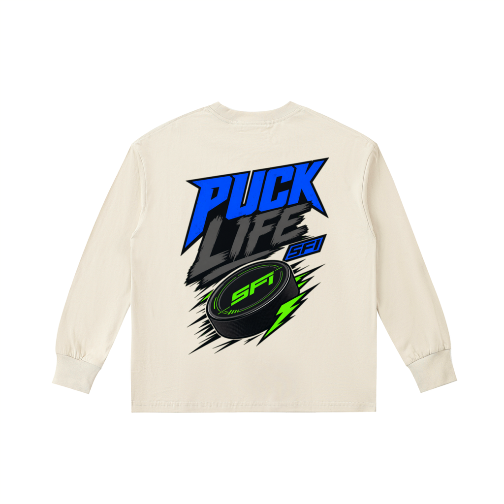 Boys Puck Life Long-Sleeve Tee