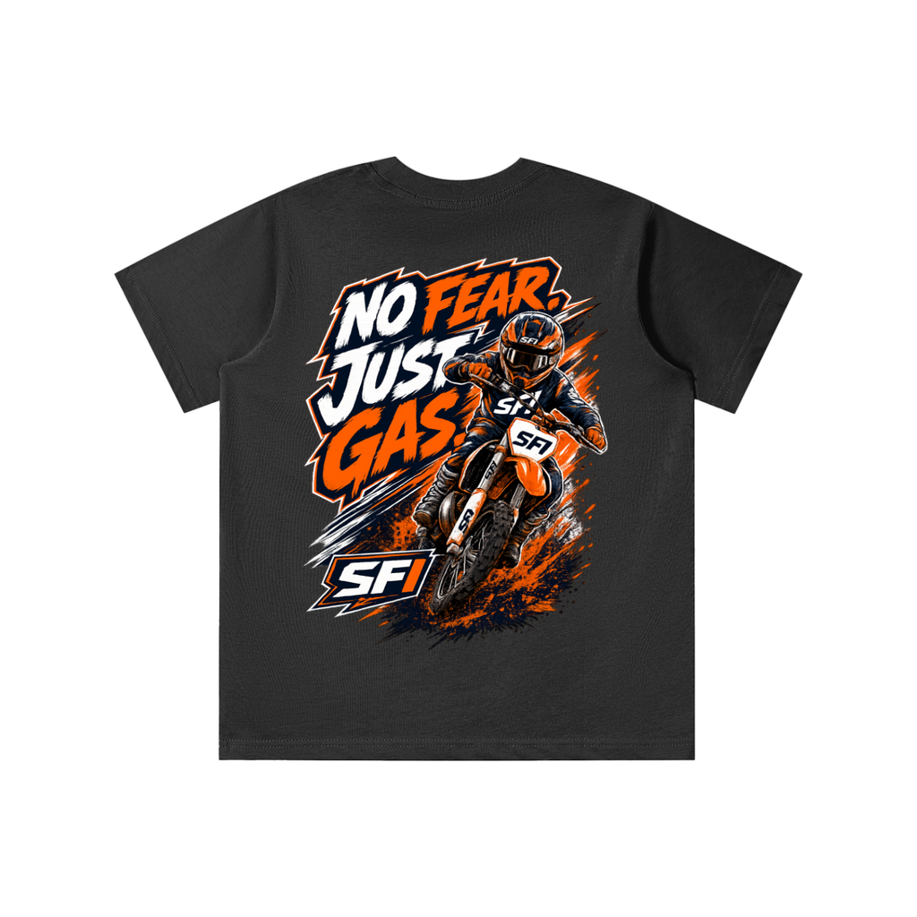 Boys No Fear Just Gas T-shirt