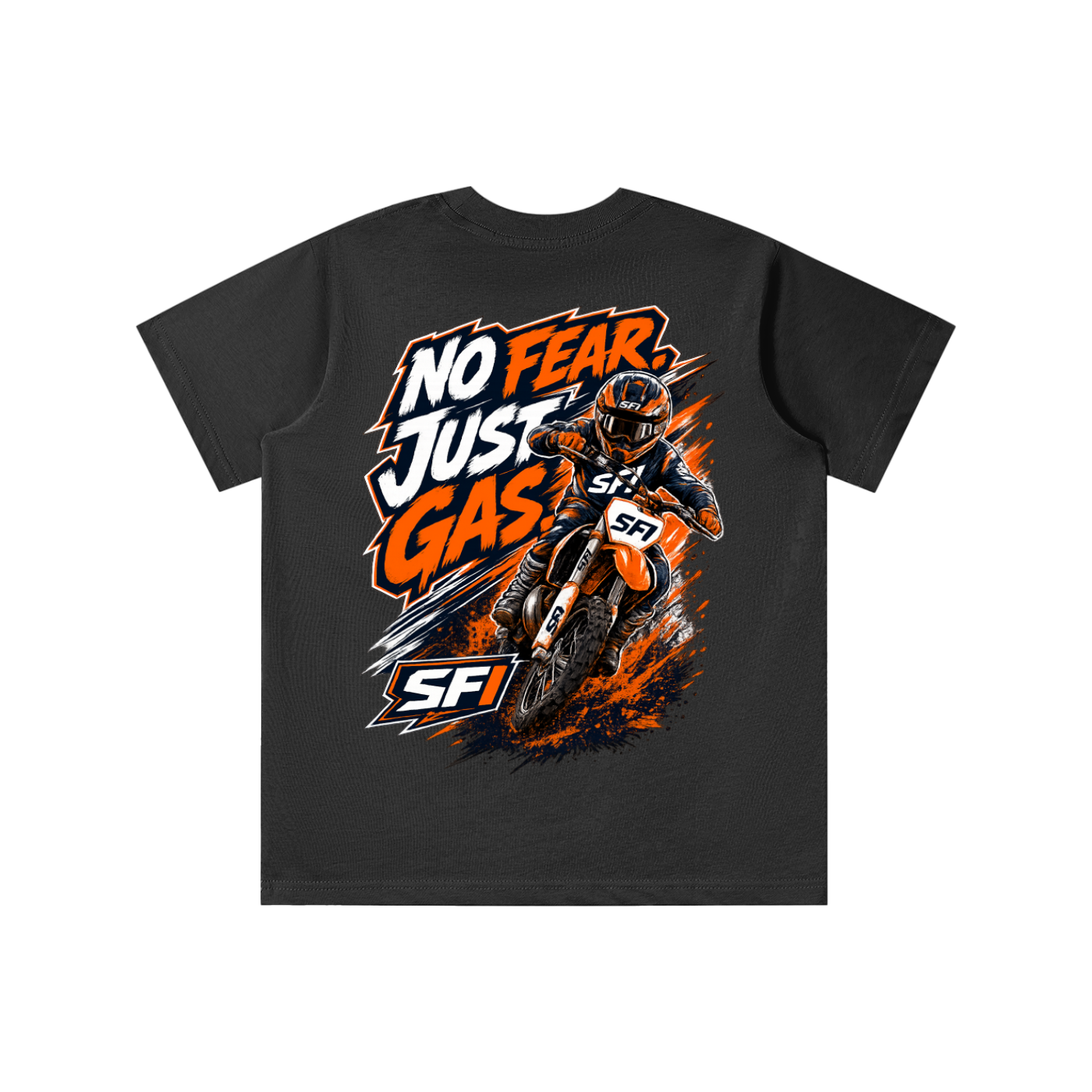 Boys No Fear Just Gas T-shirt