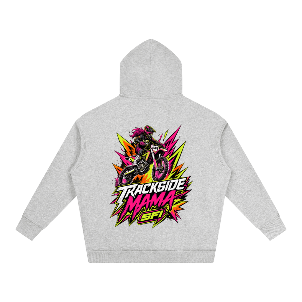Women's Trackside Mama Oversize Fleeced Hoodie