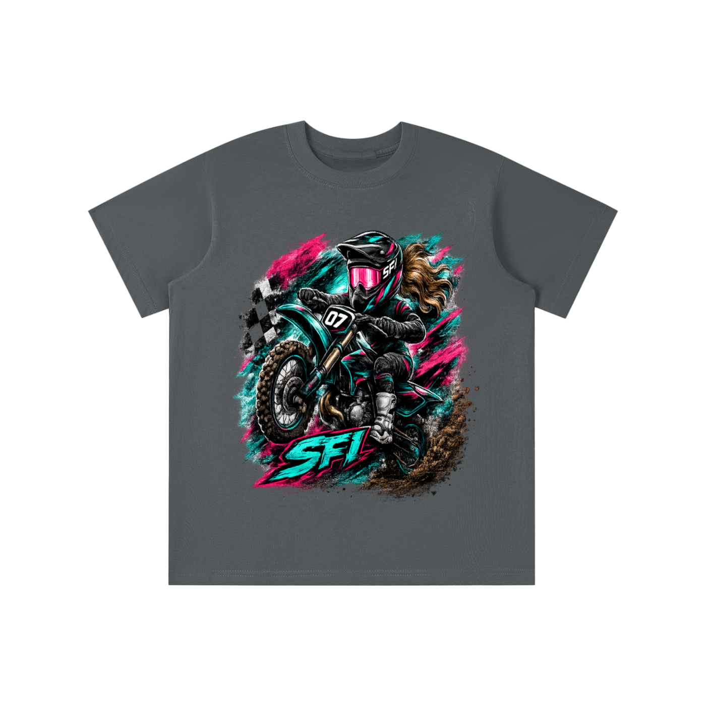Girls Moto T-shirt
