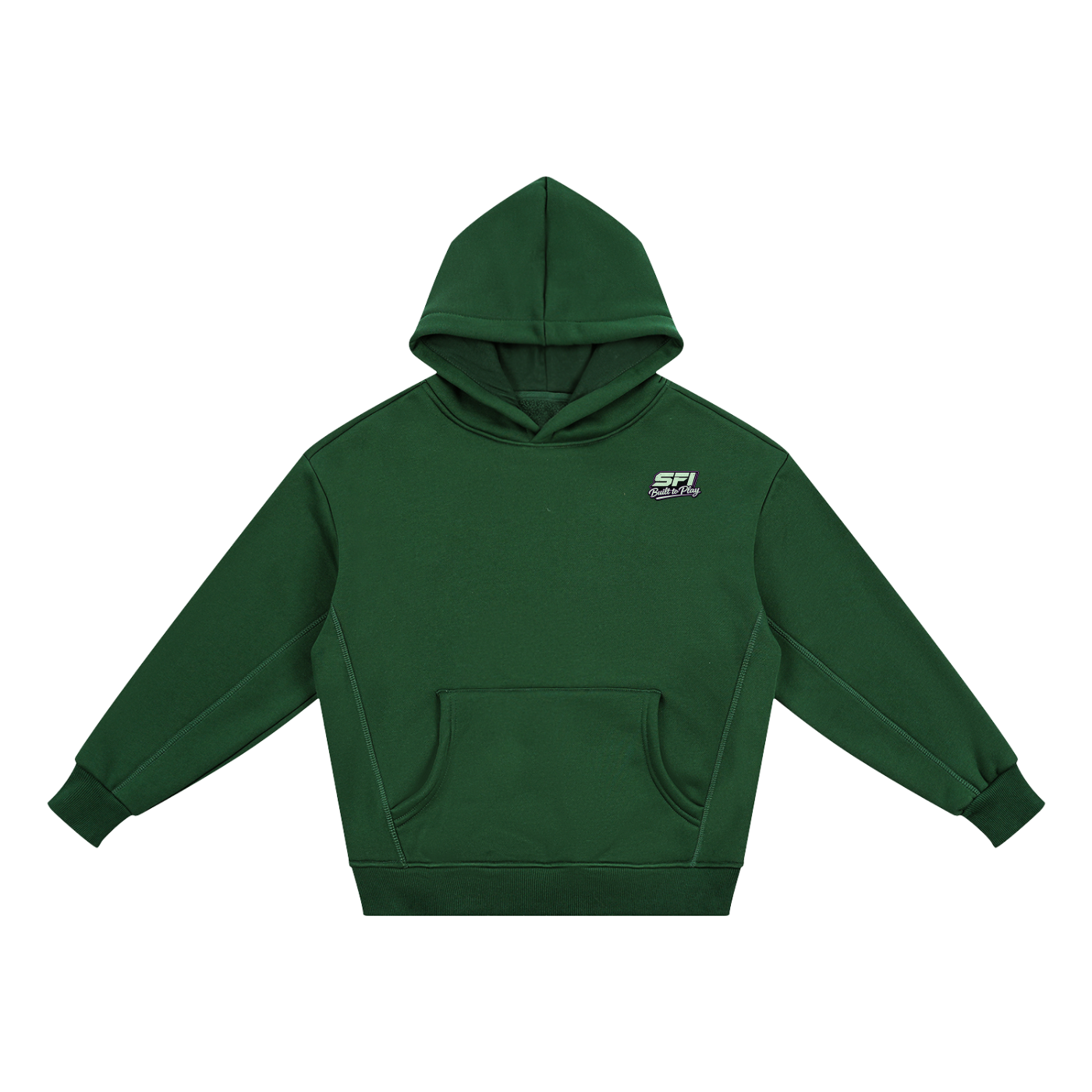 Girls Built to Play Fleece Hoodie