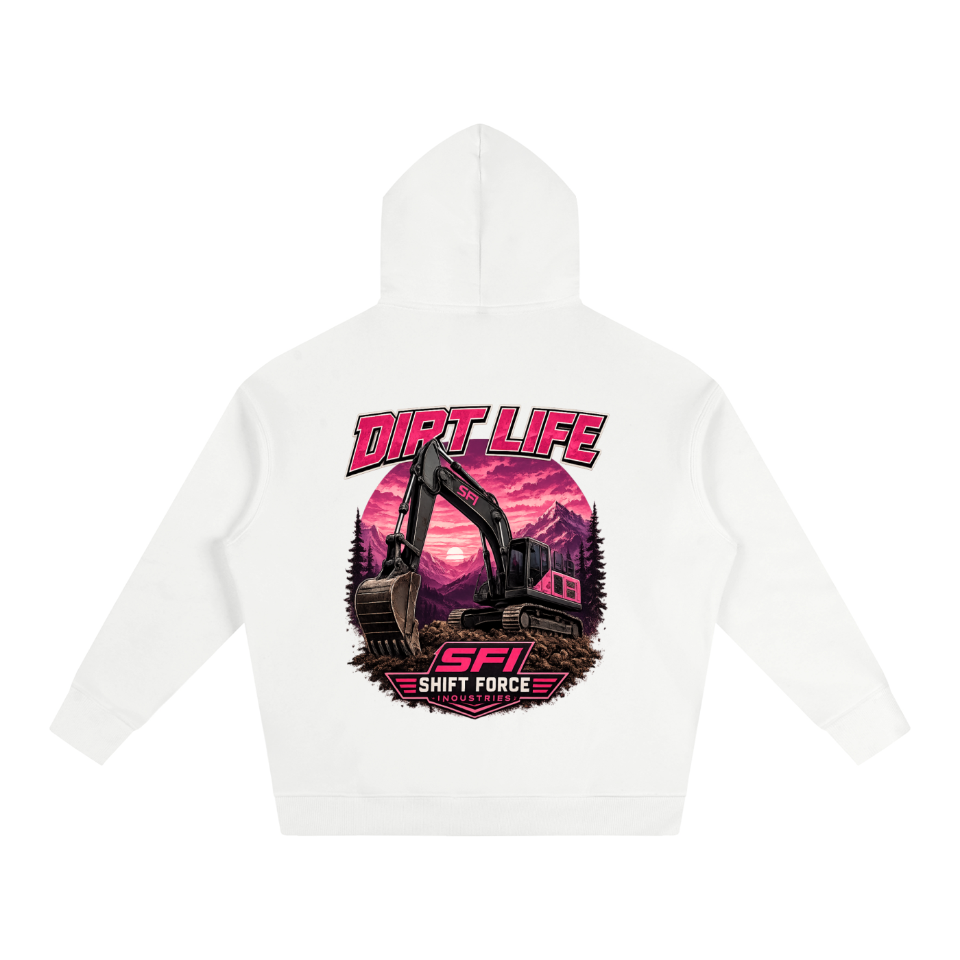 Women's Dirt Life Fleeced Hoodie