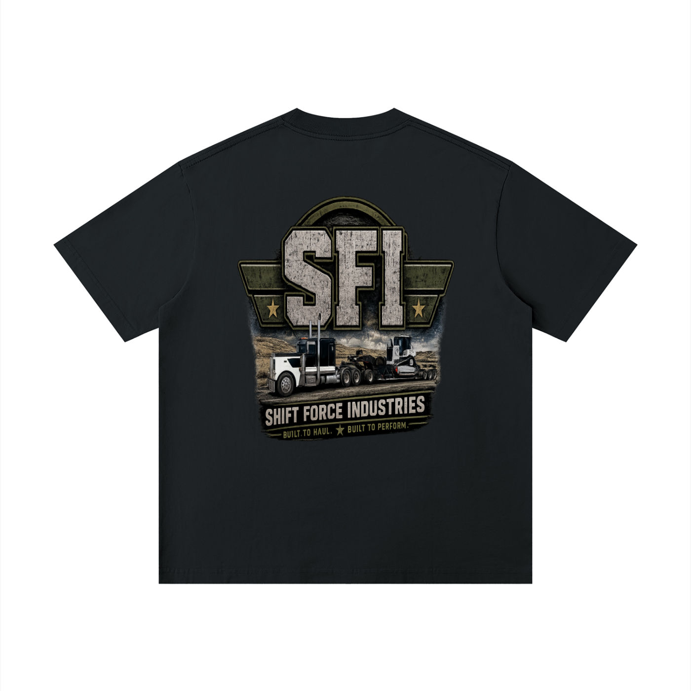 Men's Built to Haul. Built to Perform. T-Shirt