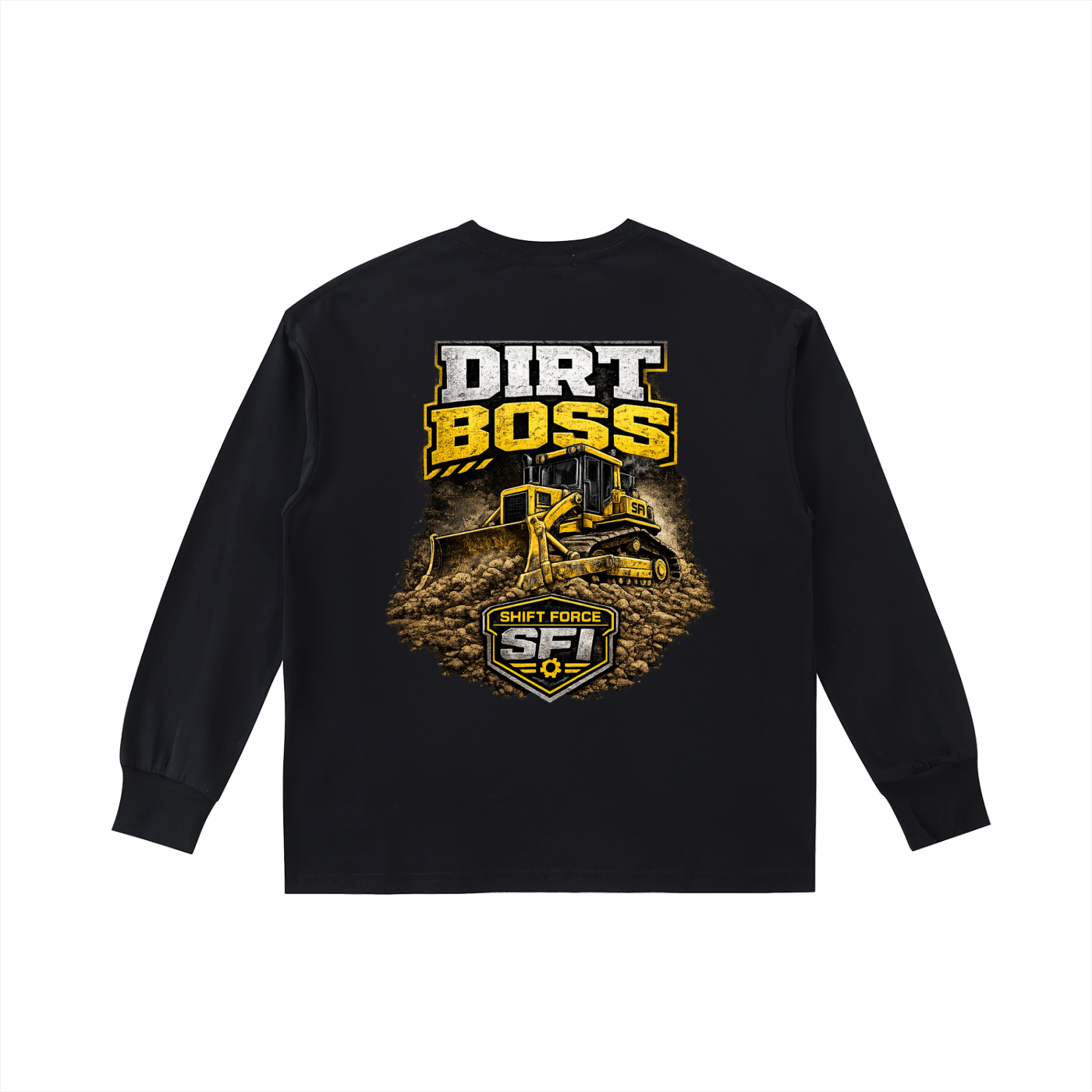 Boys Dirt Boss Long Sleeve Tee