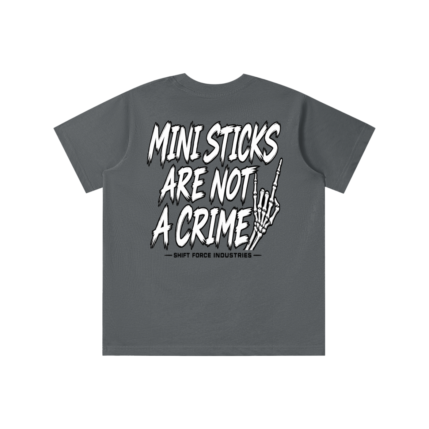 Boys Mini Sticks Are Not a Crime T-shirt