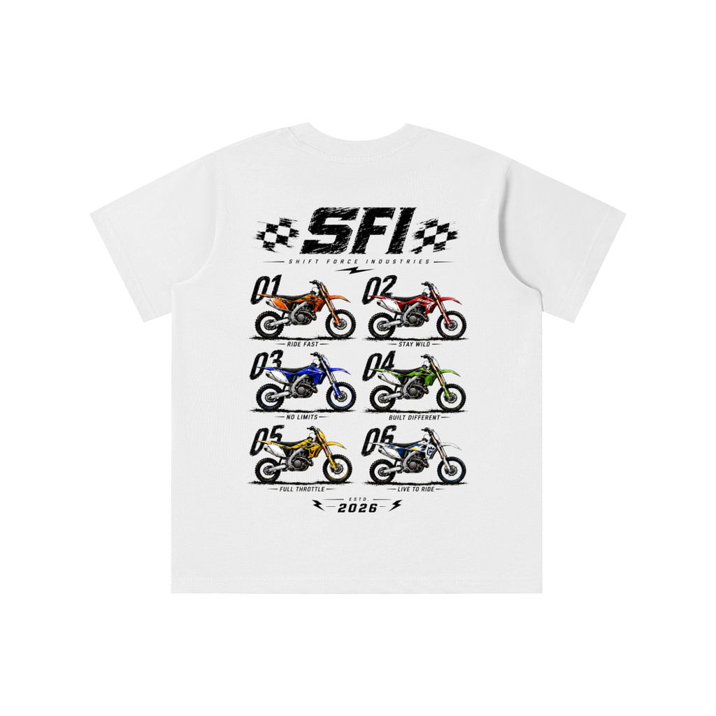 Boys Dirtbike Row T-shirt