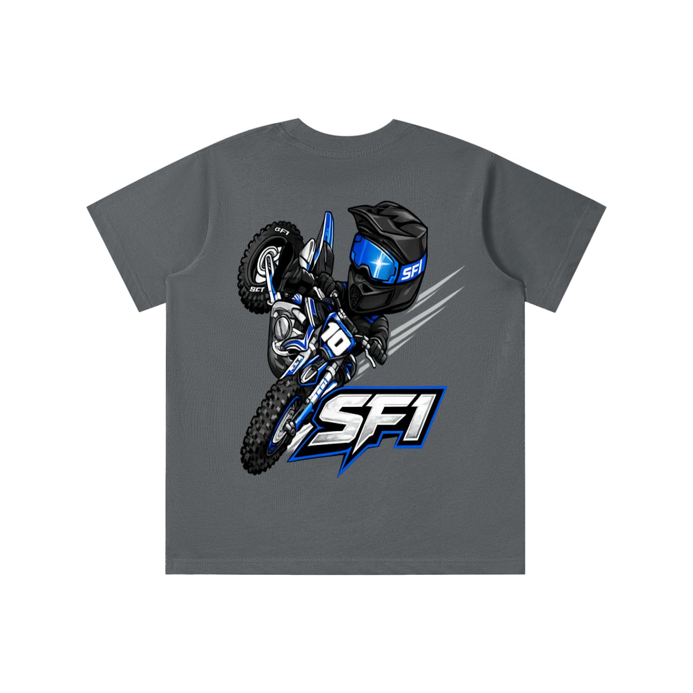 Boys Cartoon Moto T-shirt