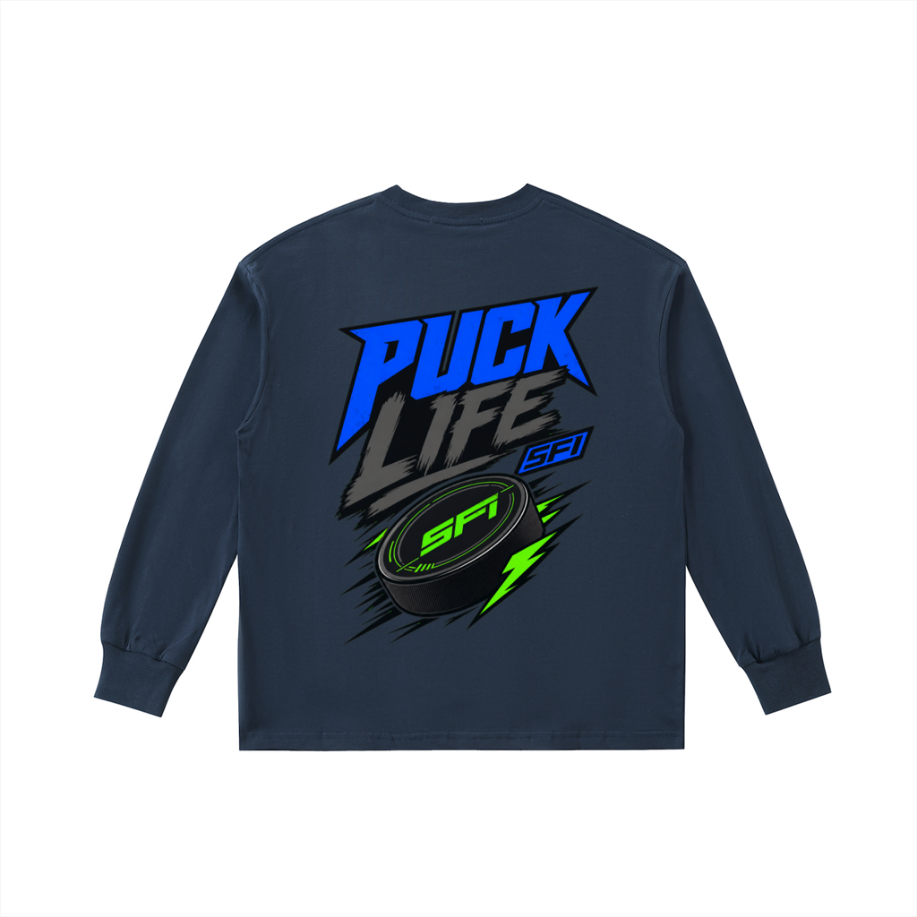 Boys Puck Life Long-Sleeve Tee
