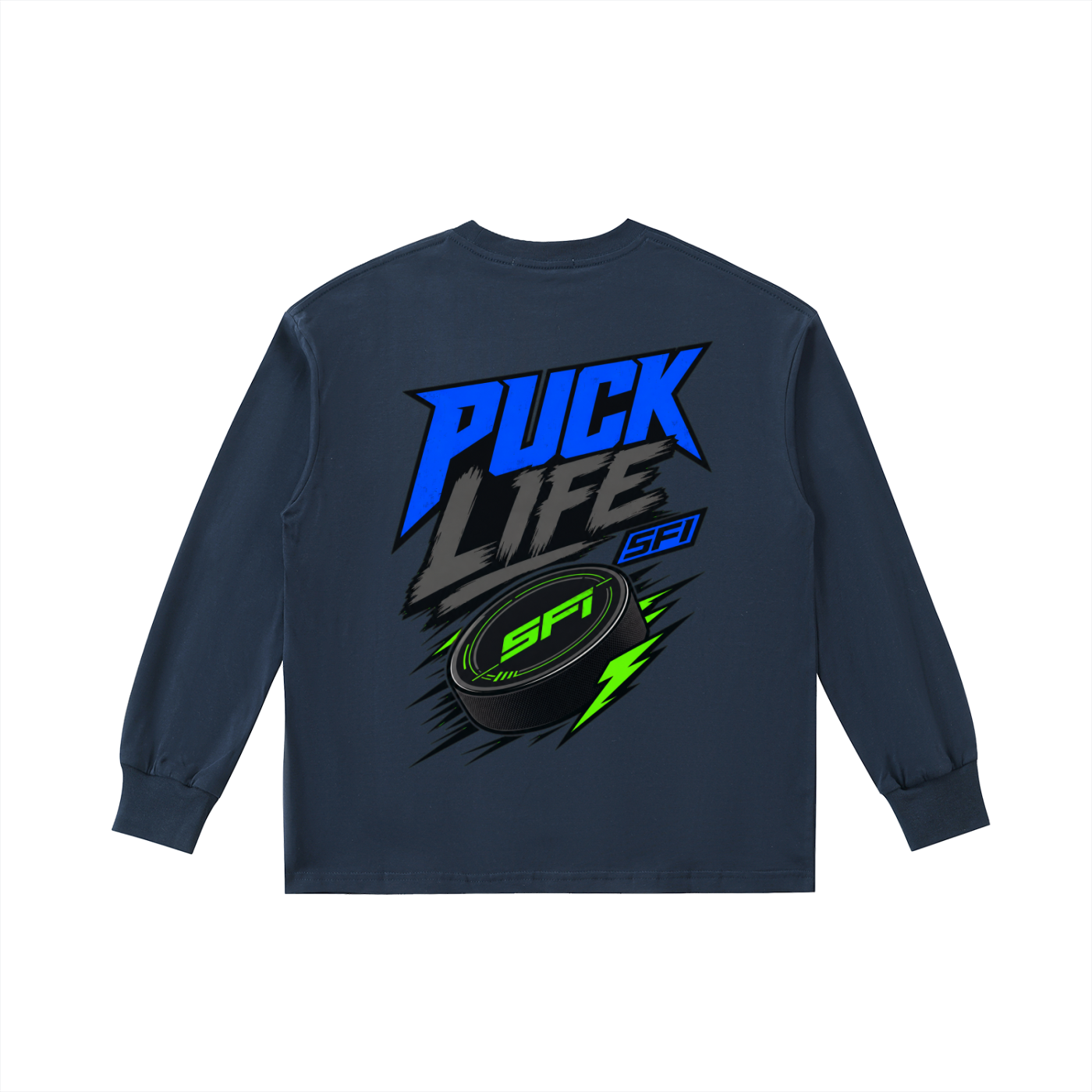 Boys Puck Life Long-Sleeve Tee