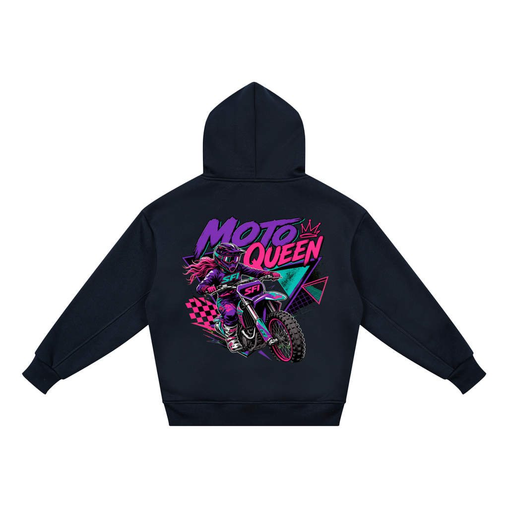 Girls Moto Queen Fleece Hoodie
