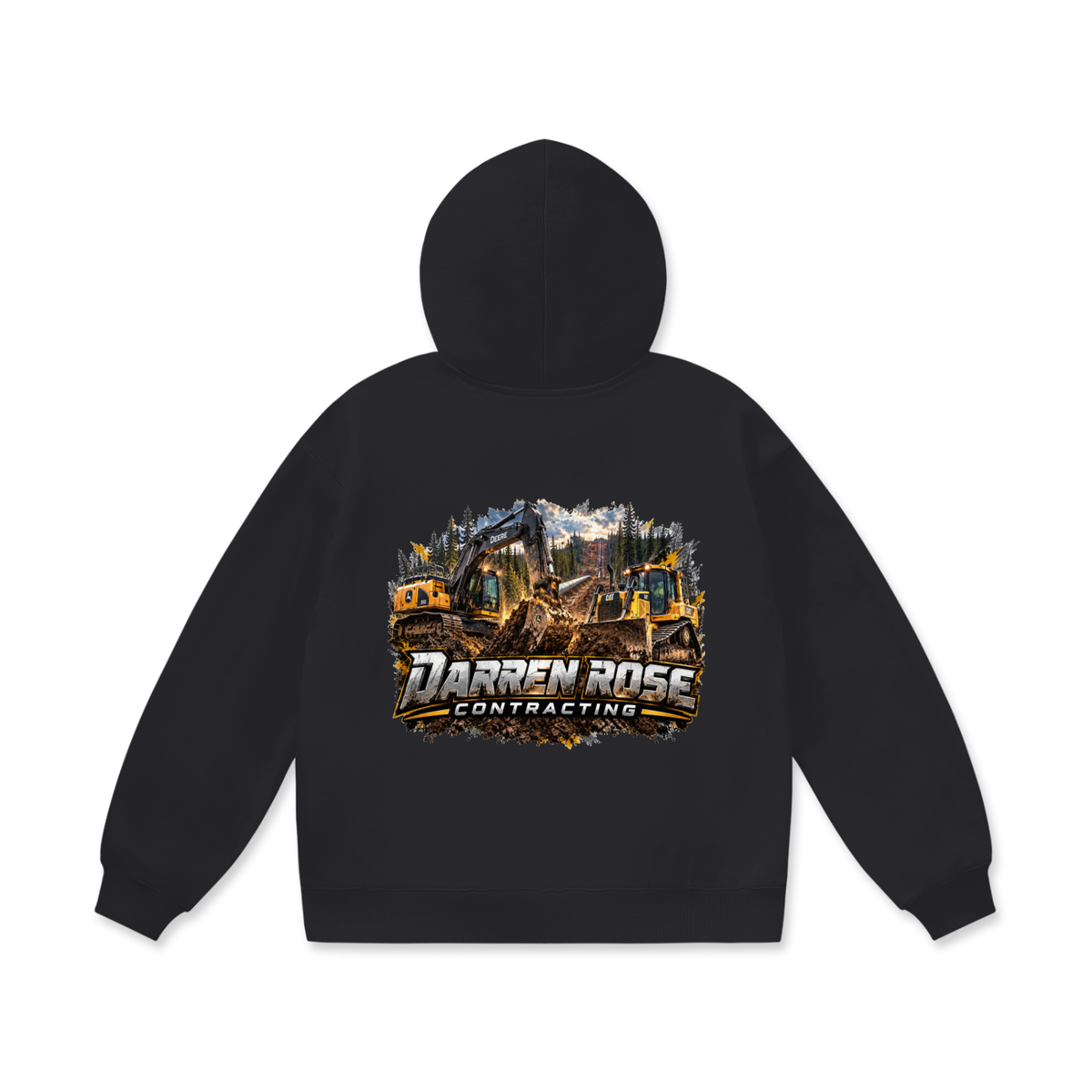 Darren Rose Contracting Fleece Hoodie