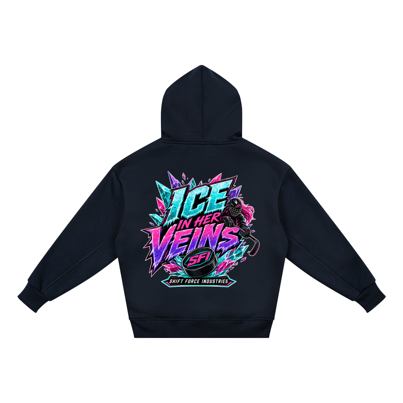 Girls Ice In Her Veins Fleece Hoodie
