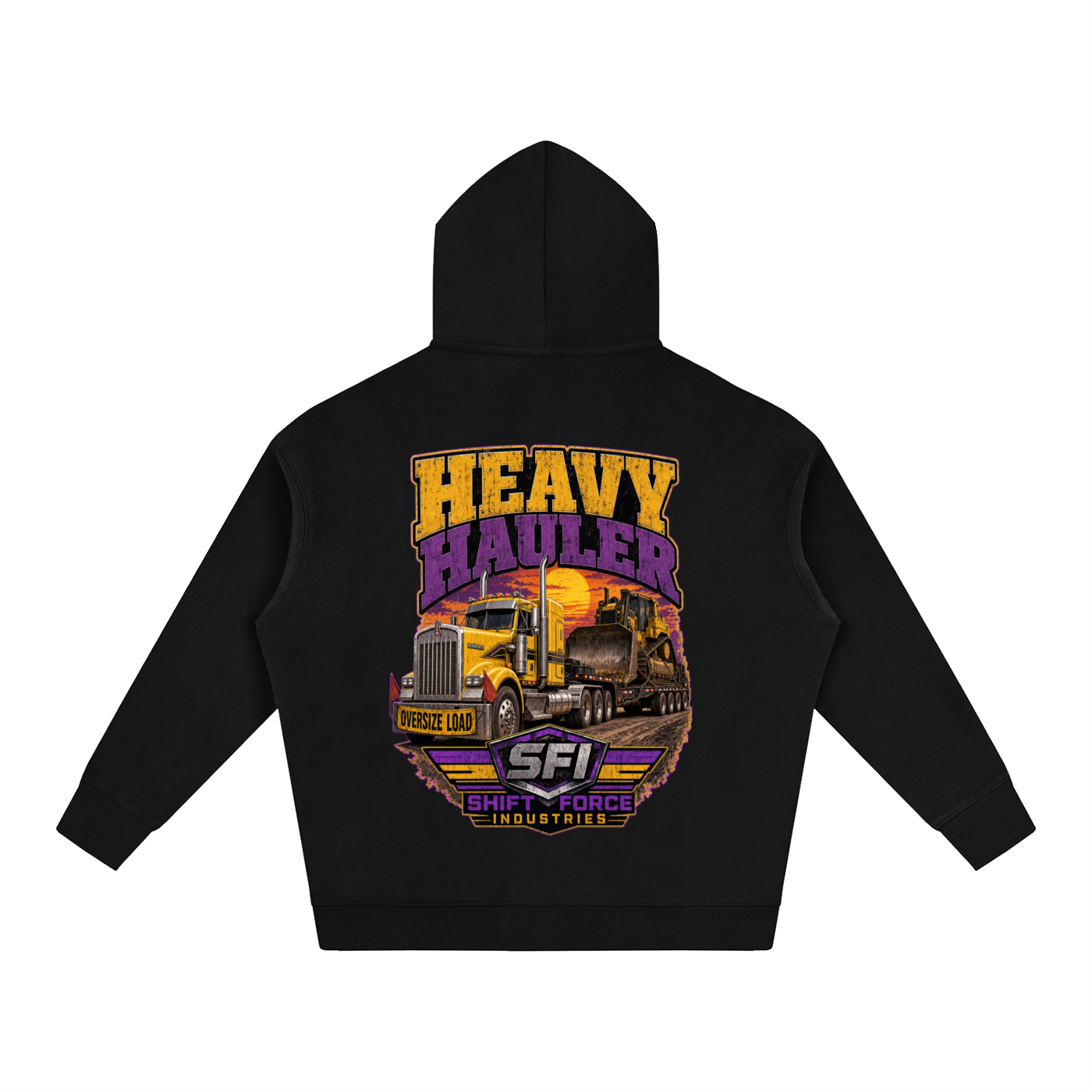 Women's Heavy Hauler Fleeced Hoodie