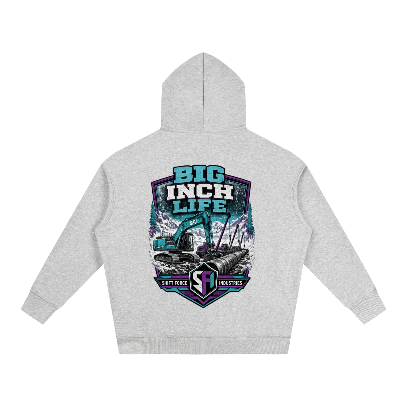 Women's Big Inch Life Fleeced Hoodie