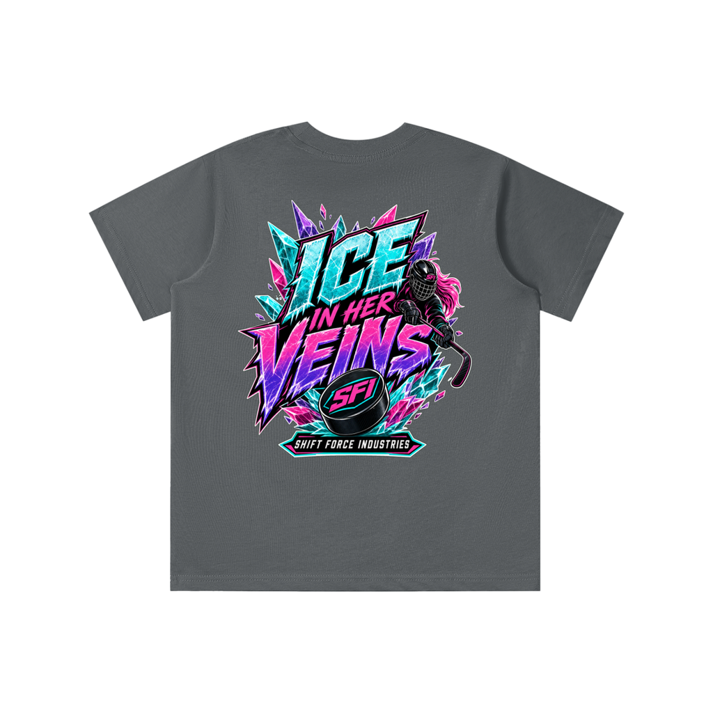 Girls Ice in Her Veins T-shirt