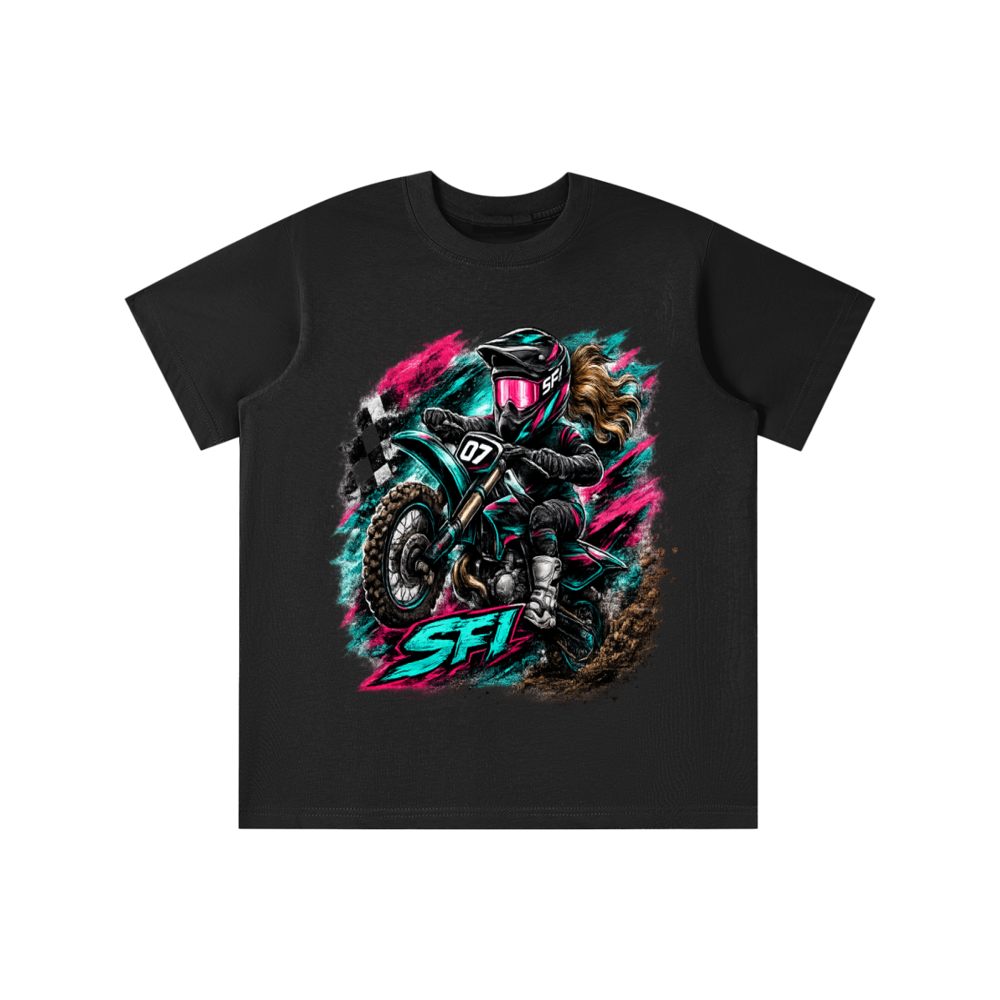 Girls Moto T-shirt