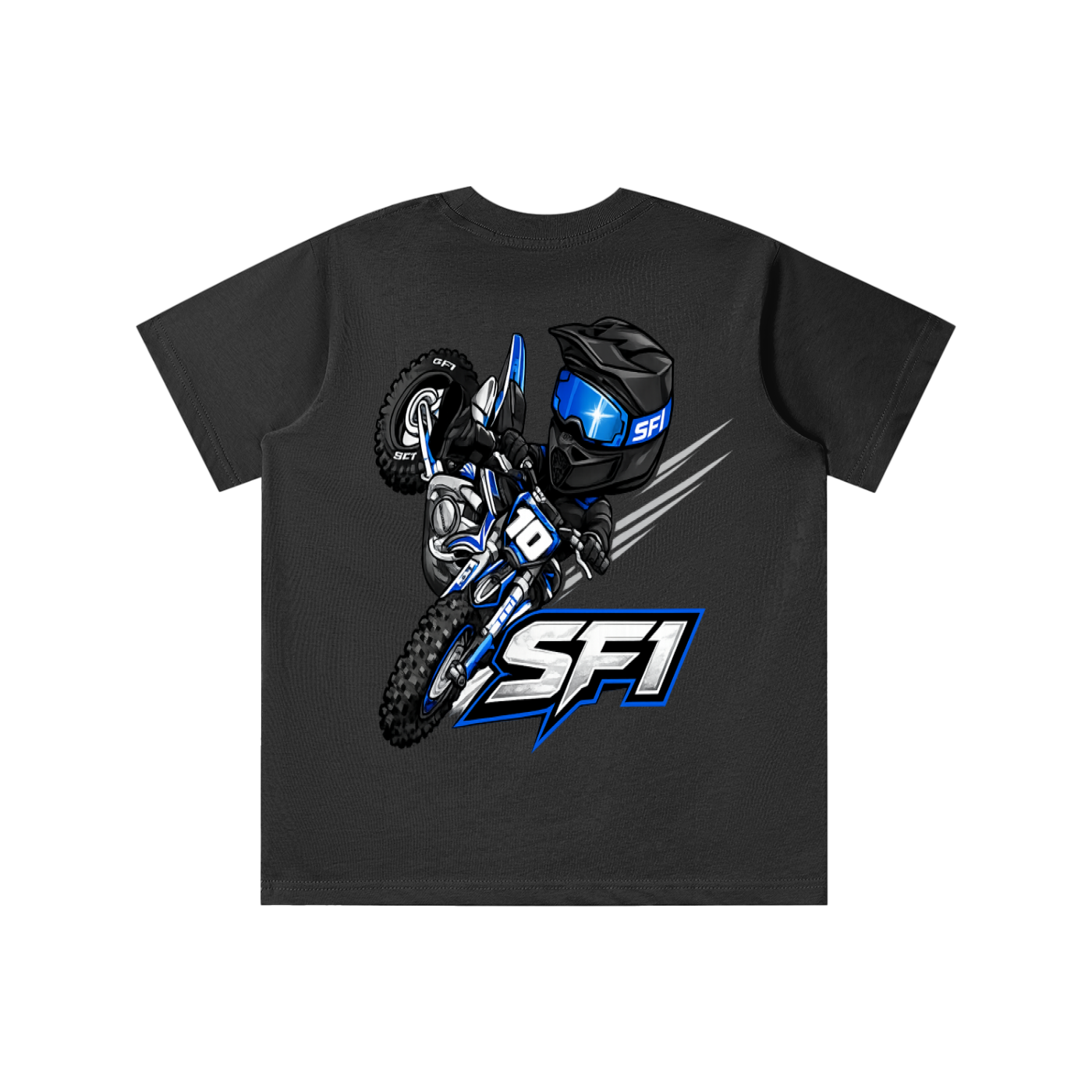 Boys Cartoon Moto T-shirt