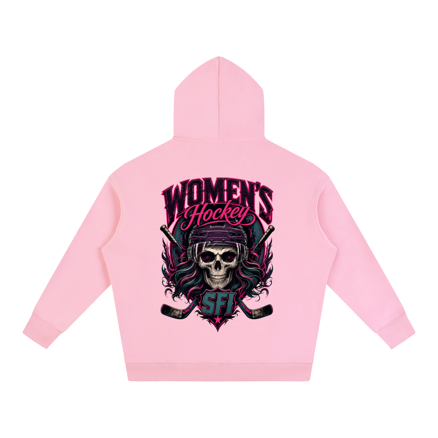 Women's Hockey Oversize Fleeced Hoodie