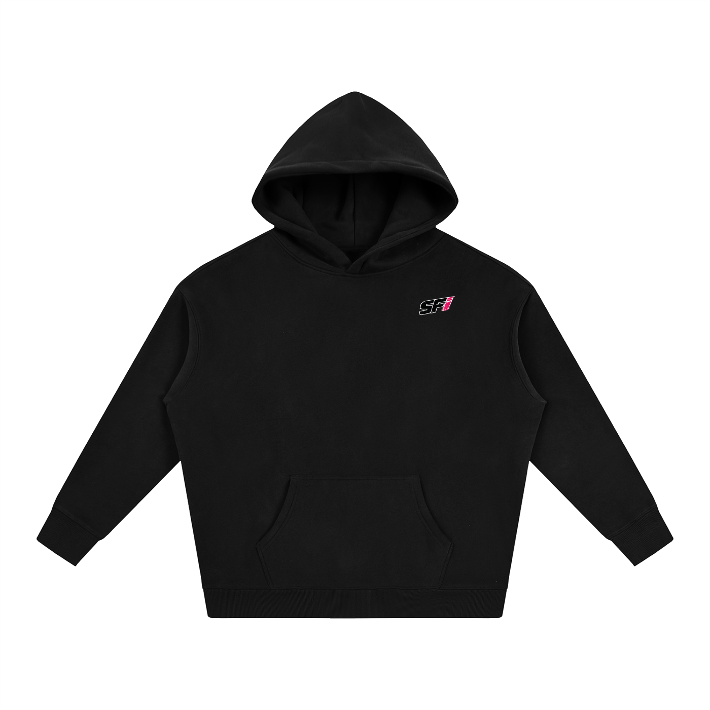 Women's Moto Stairs Oversize Fleeced Hoodie