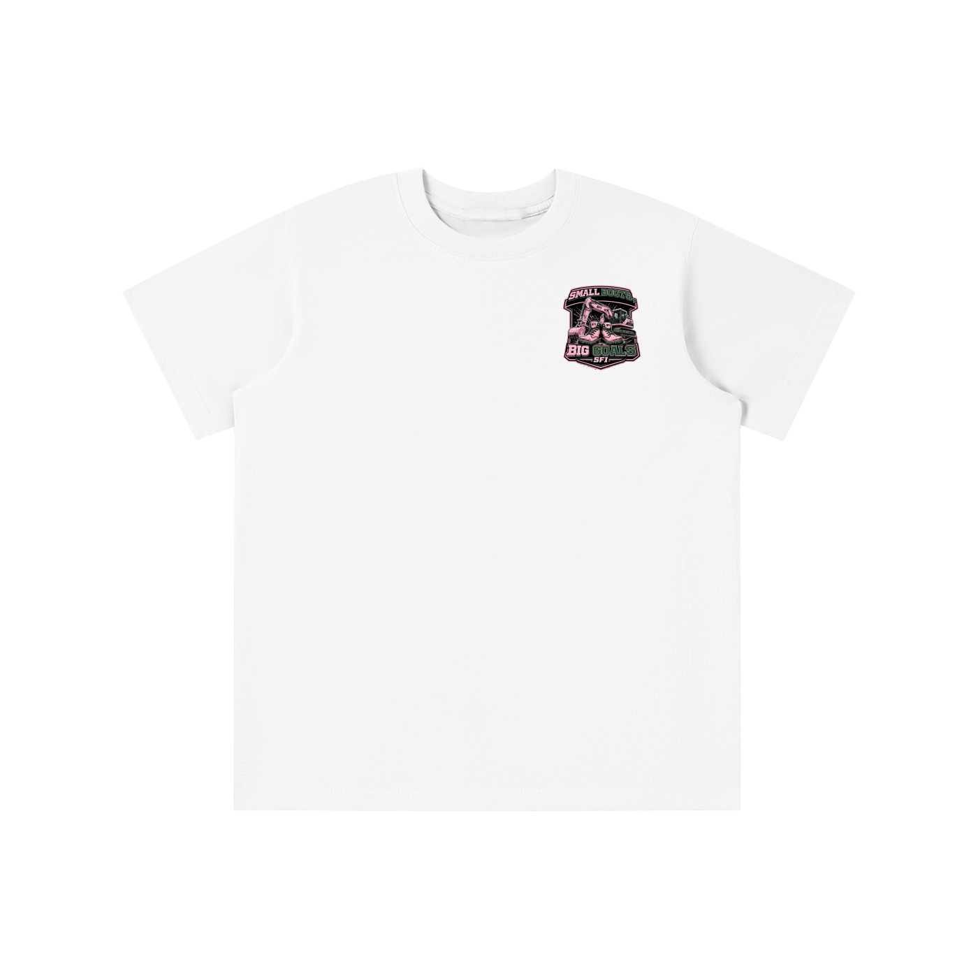 Girls Small Boots Big Goals T-shirt