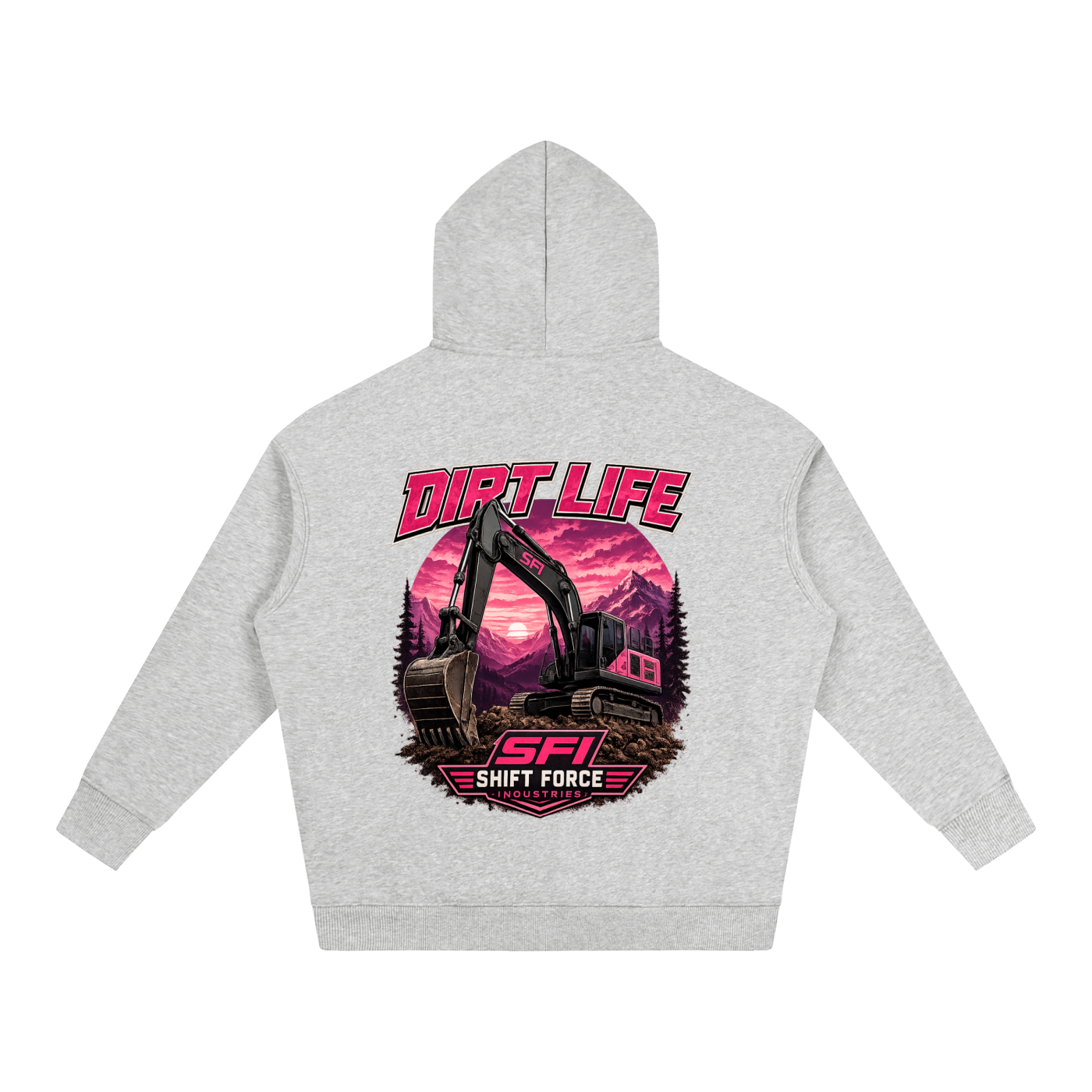 Women's Dirt Life Fleeced Hoodie